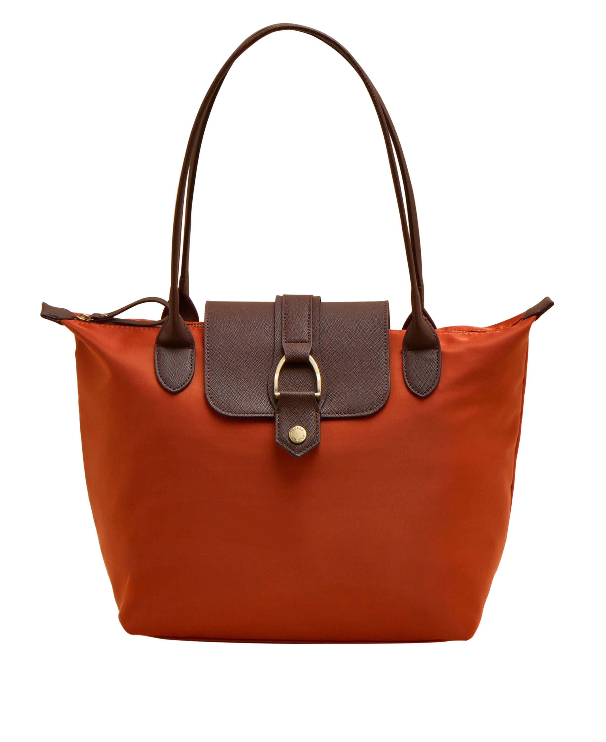 Edie Shopper Bag - Orange