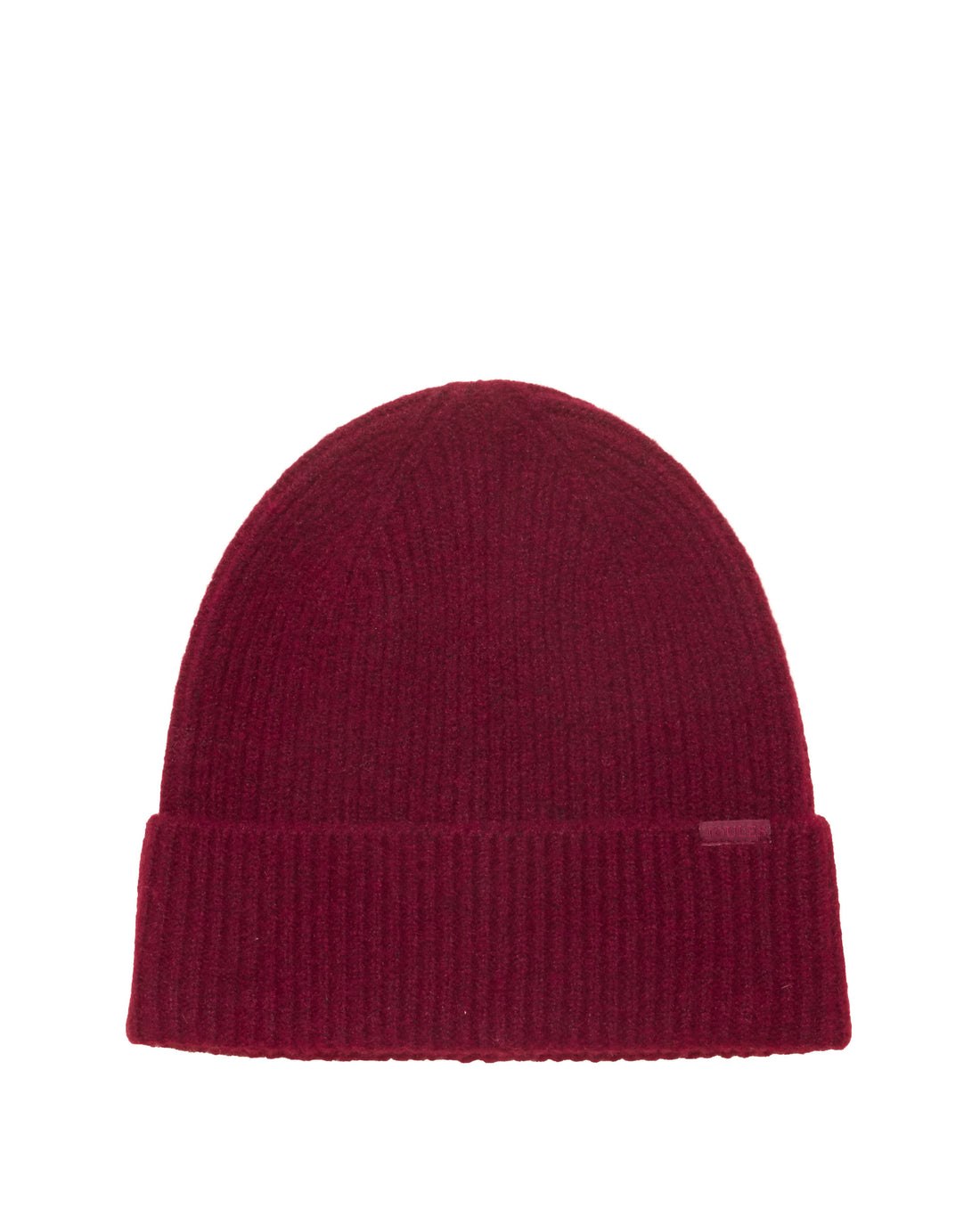 Fine Knit Beanie - Berry Red