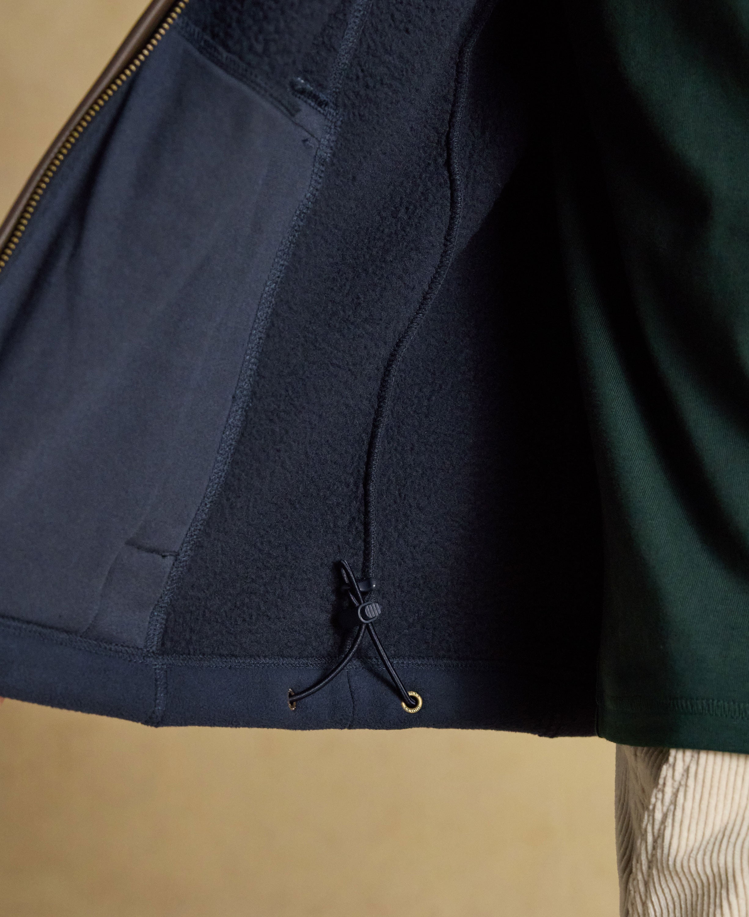 Heritage Full Zip Fleece - Navy