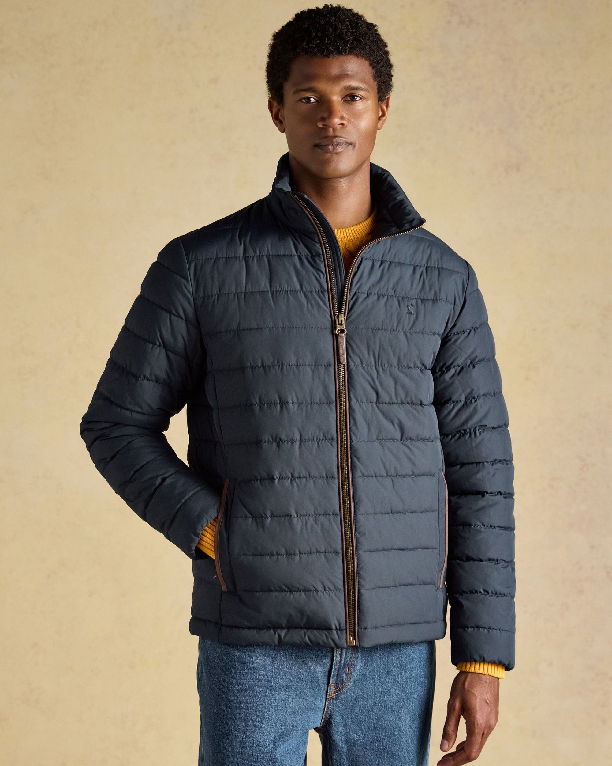 Heritage Padded Coat - Navy