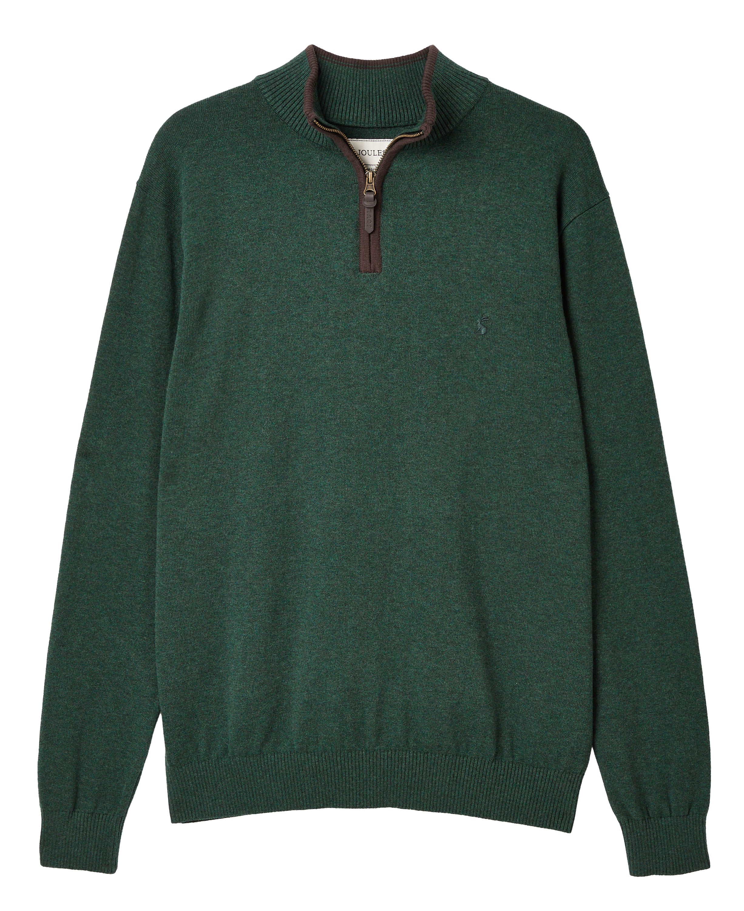 Hillside 1/4 Zip Jumper - Dark Green