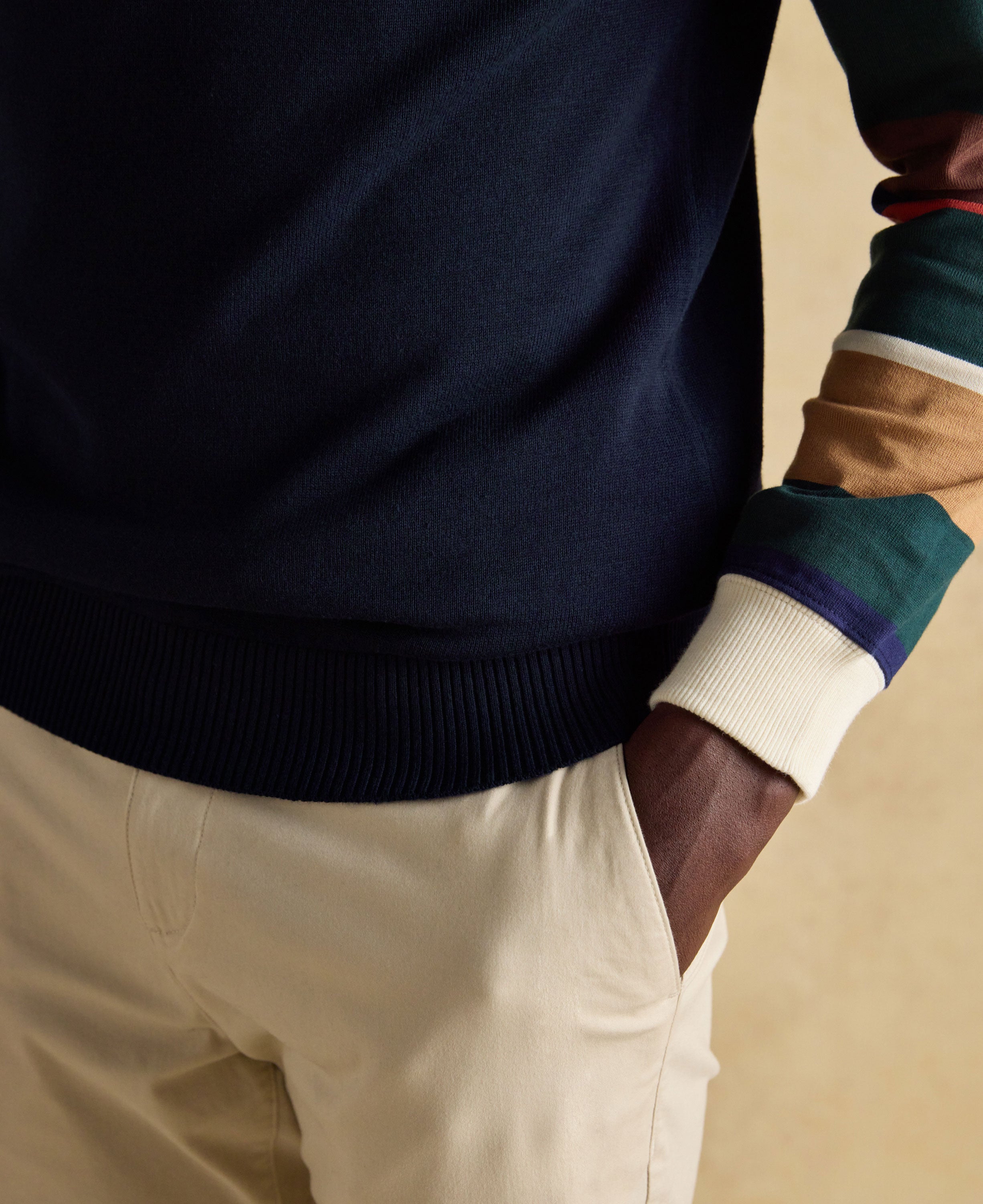 Hillside 1/4 Zip Tank Top - Navy