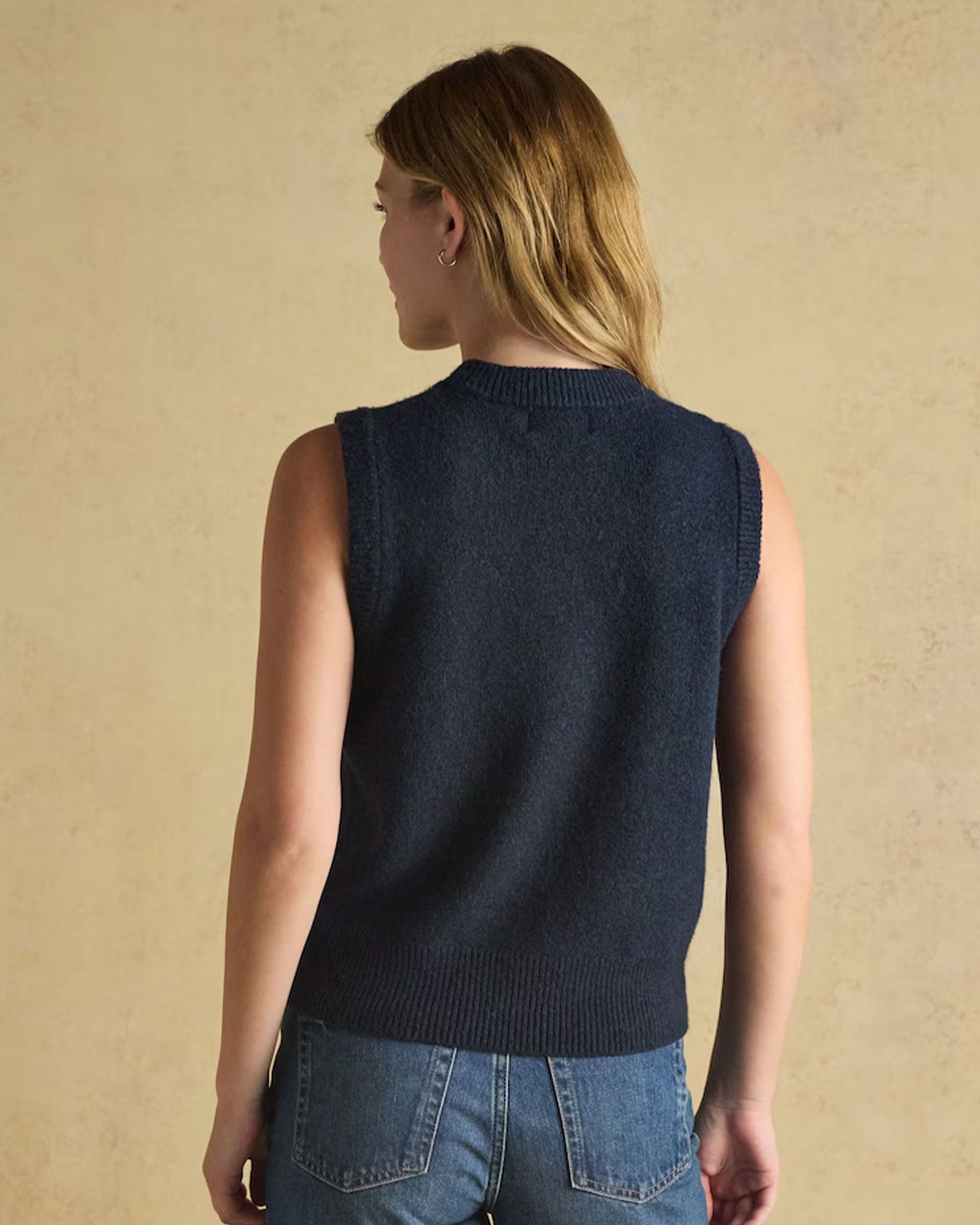 Holly Tank - Navy