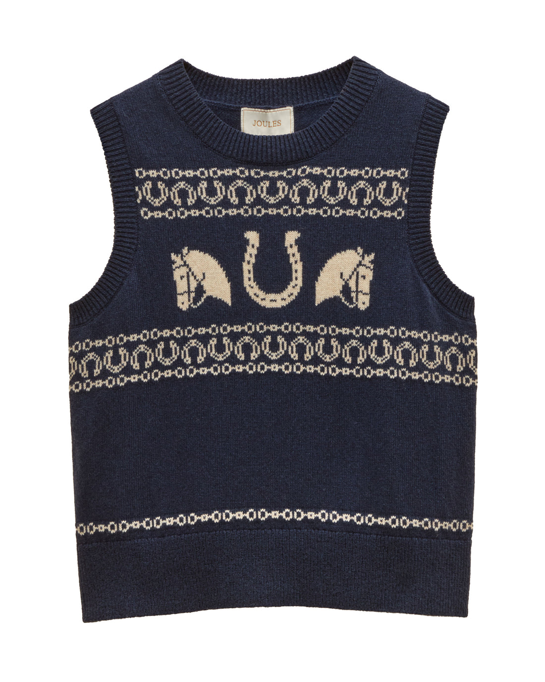 Horse Icon Tank - Navy
