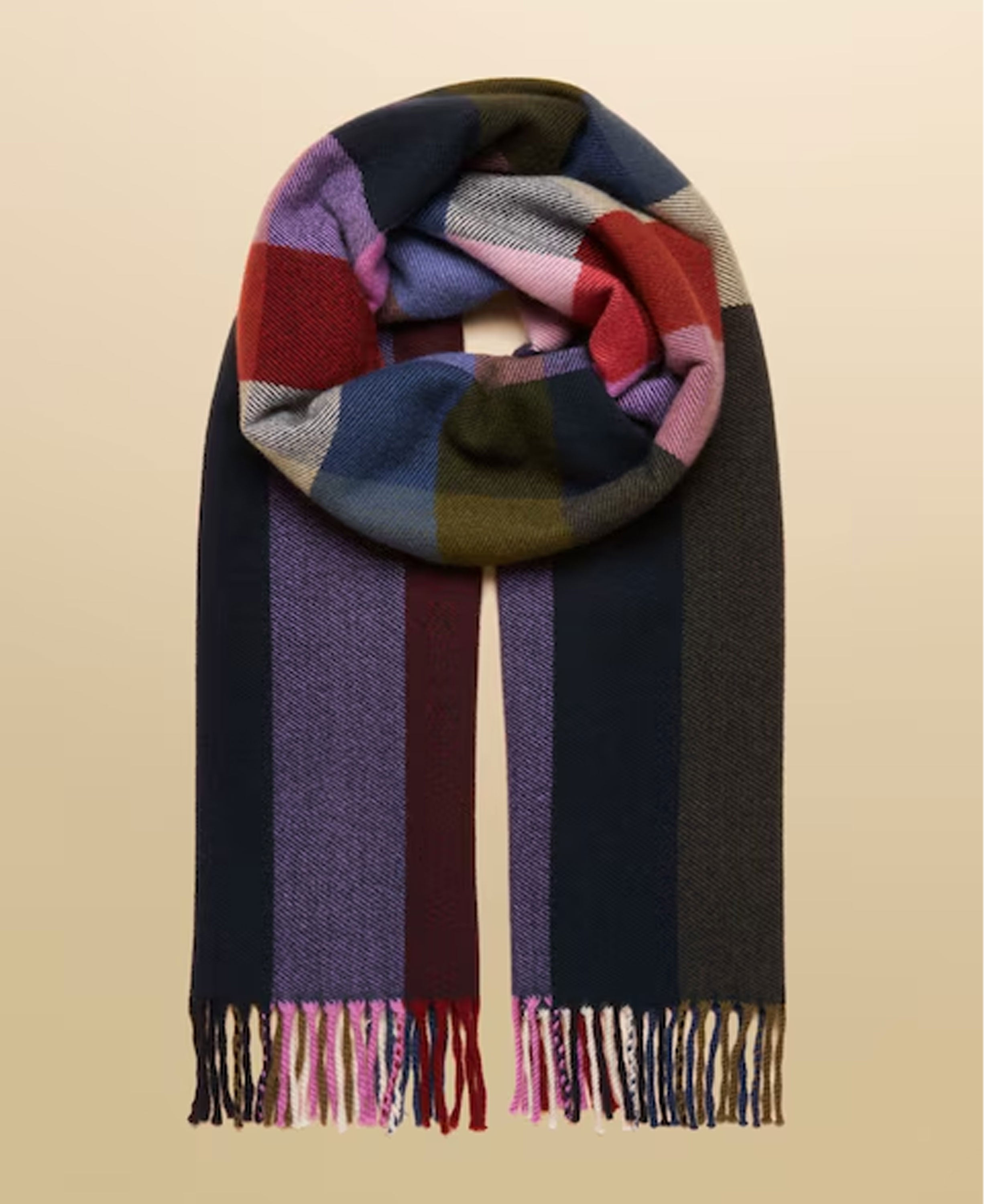 Langtree Check Scarf - Multi
