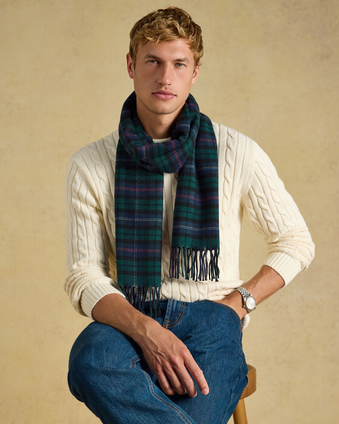 Langtree Scarf - Navy