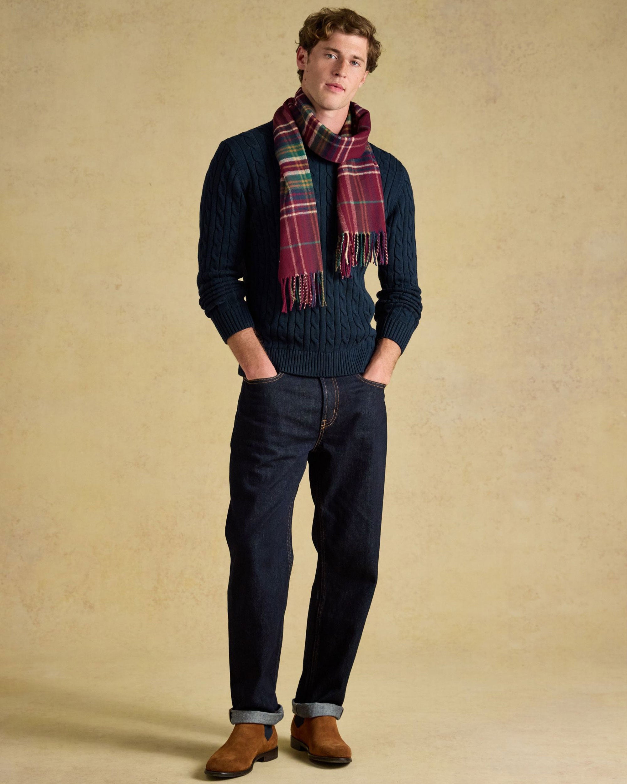 Langtree Scarf - Red