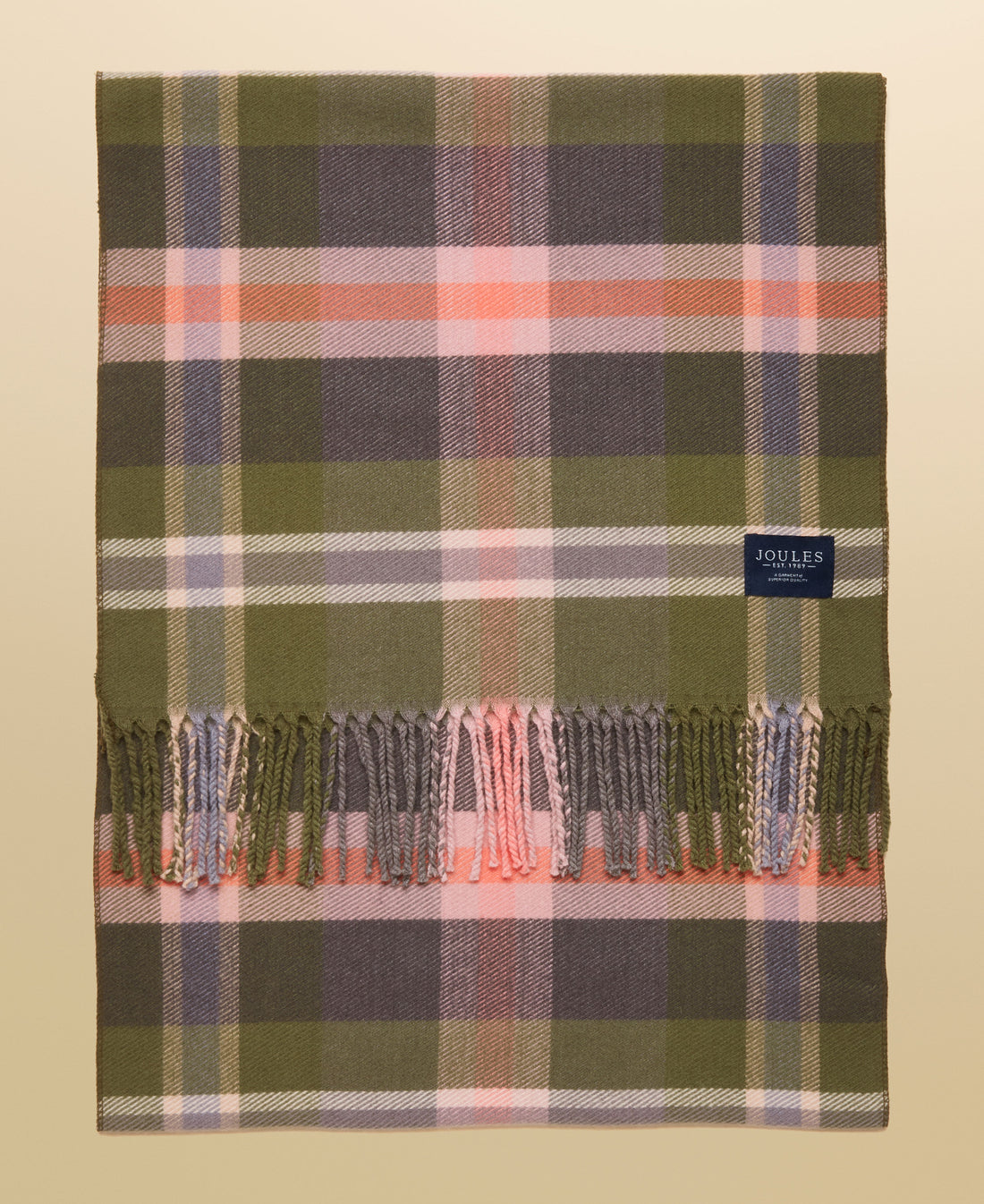 Langtree Scarf- Green/Pink