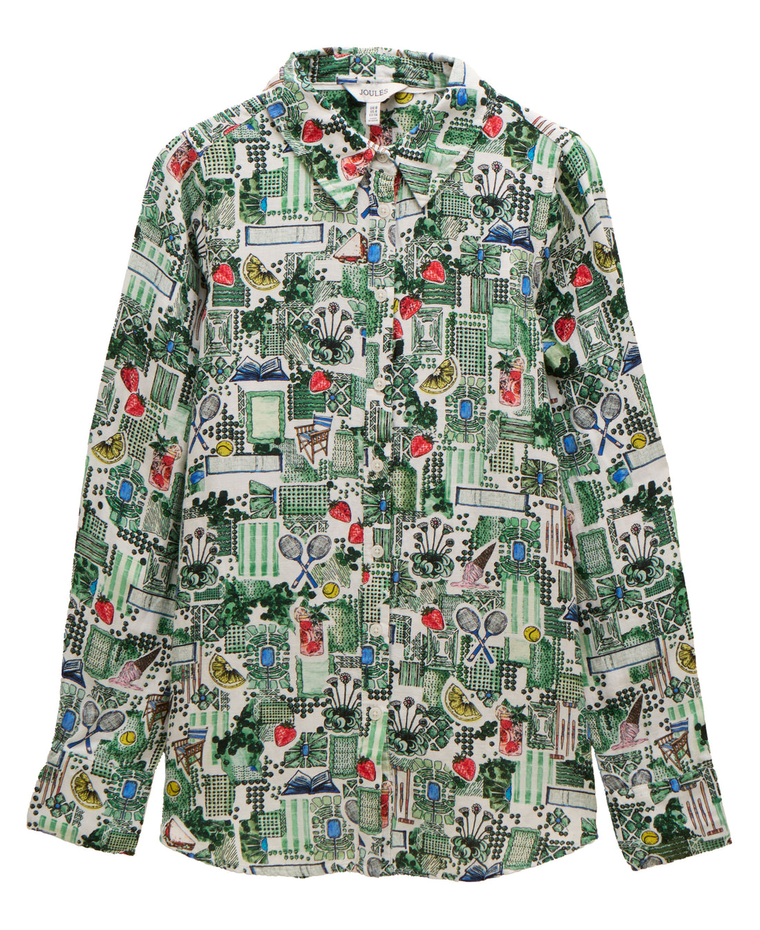 Maeva Linen Shirt - Green