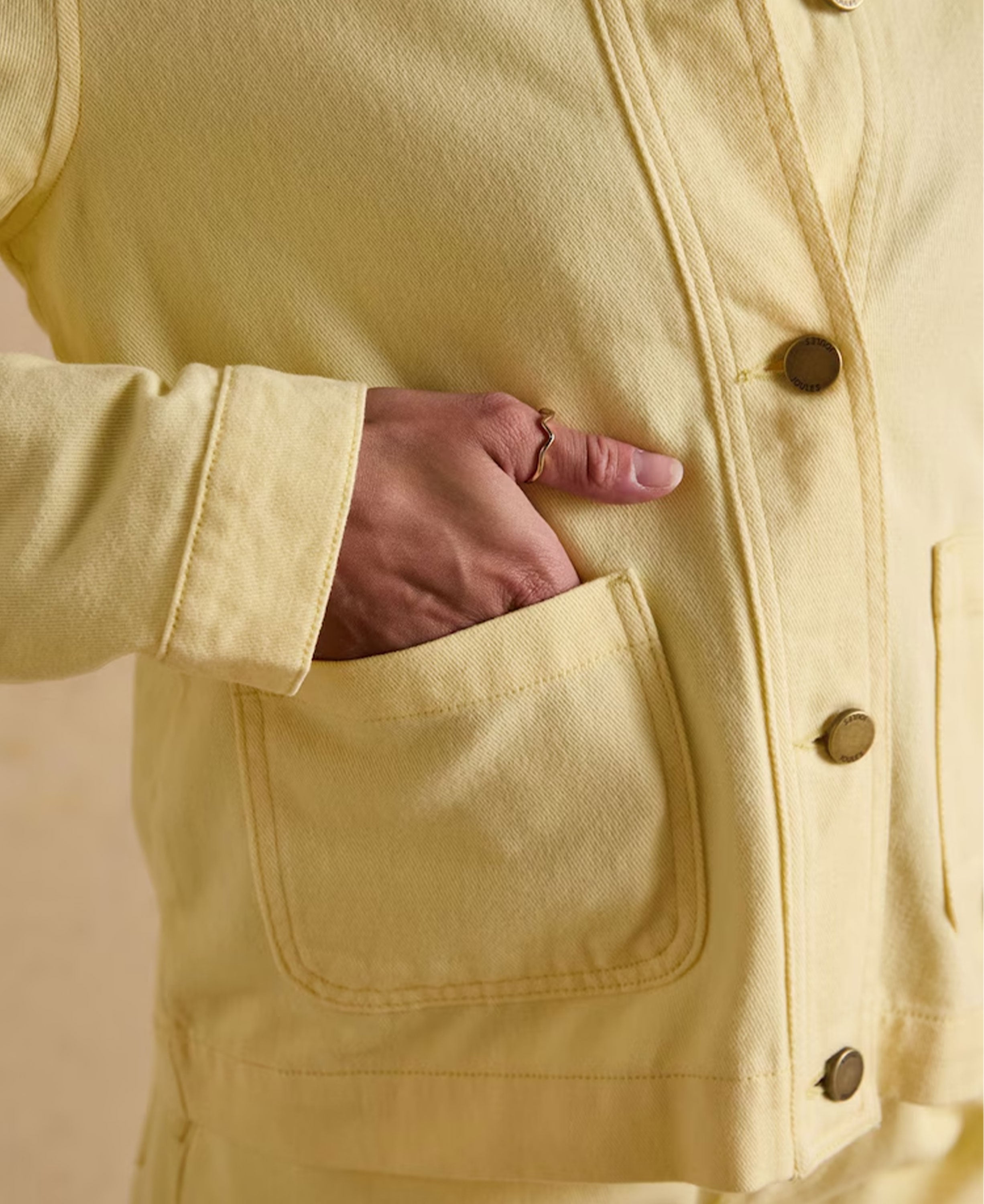 Marlow Jacket - Light Yellow