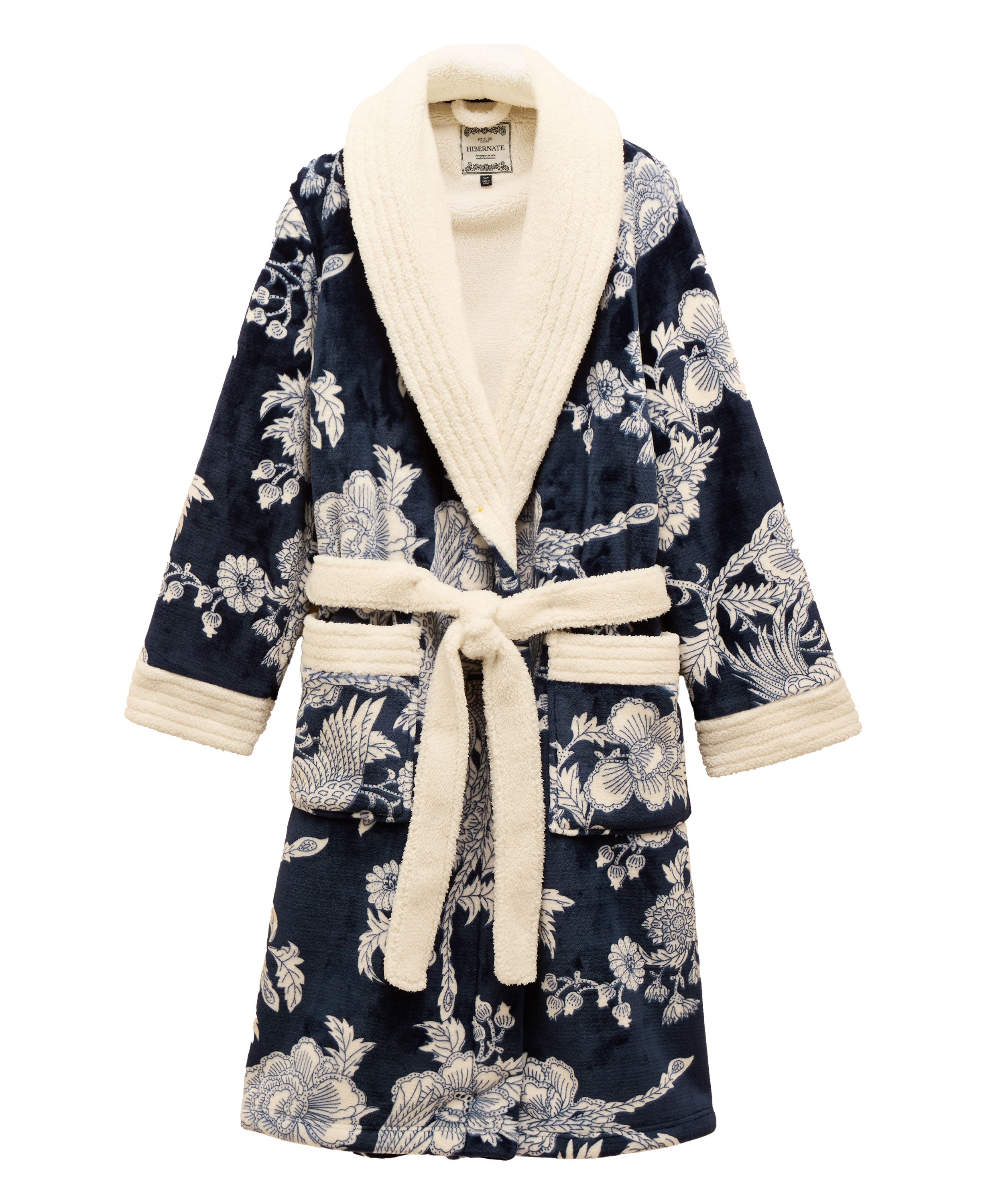 Matilda Dressing Gown - Navy