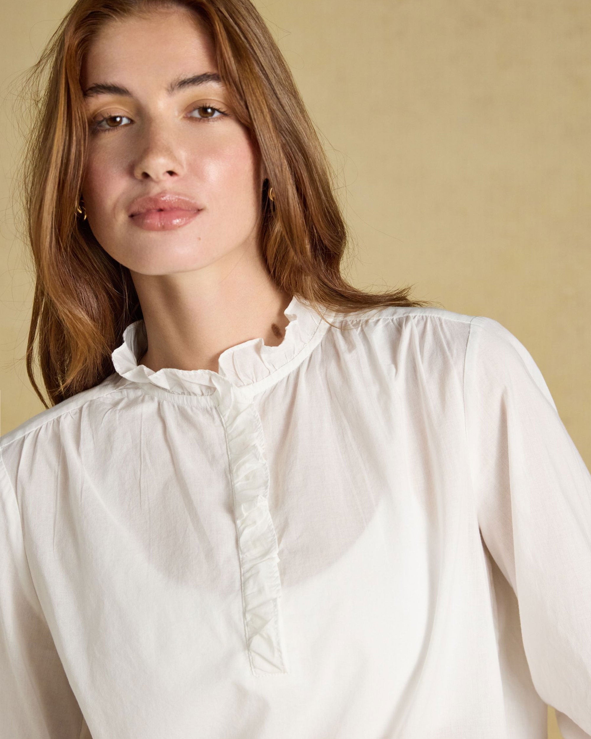 Melanie Blouse - White