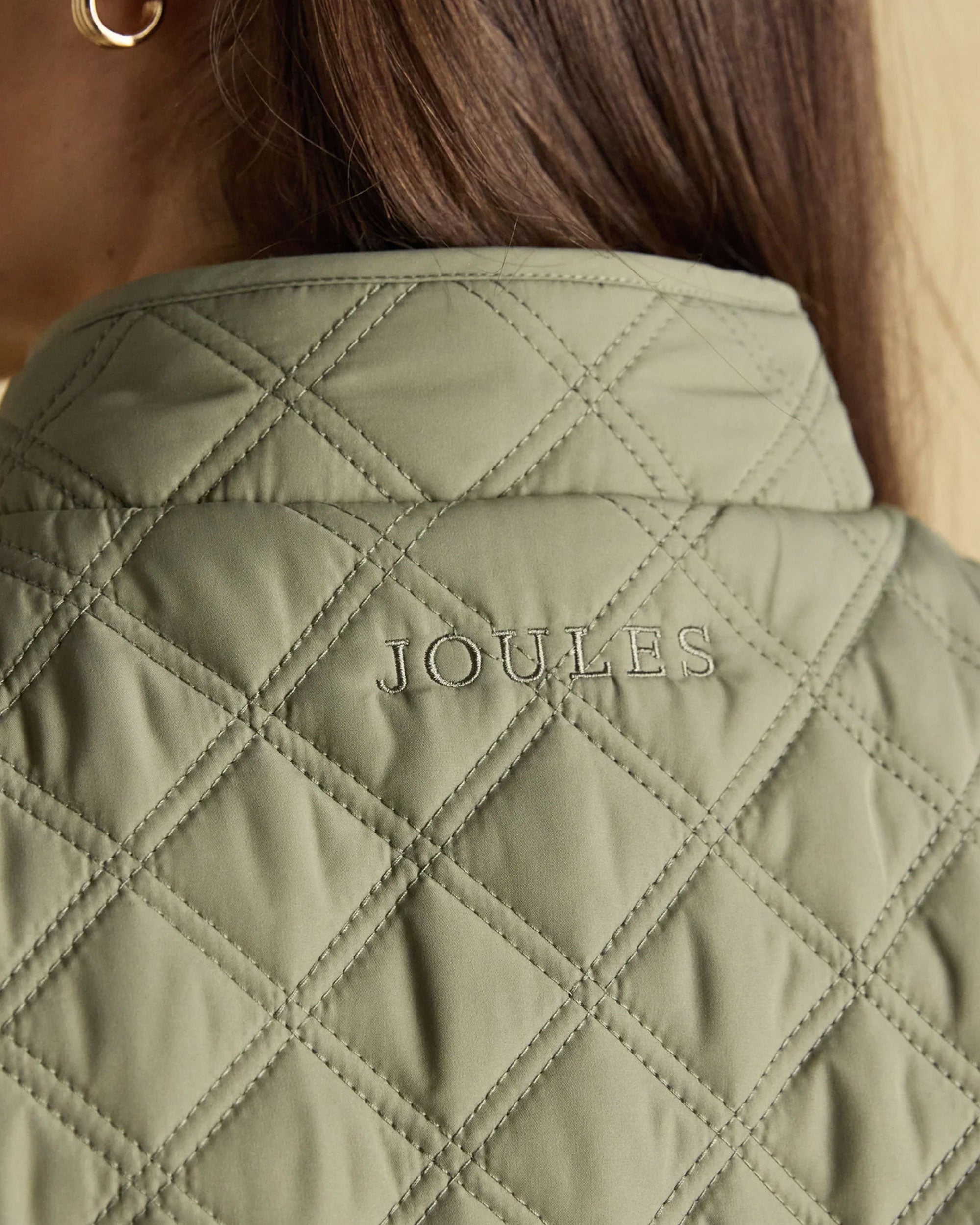 Minx Gilet - Khaki Green