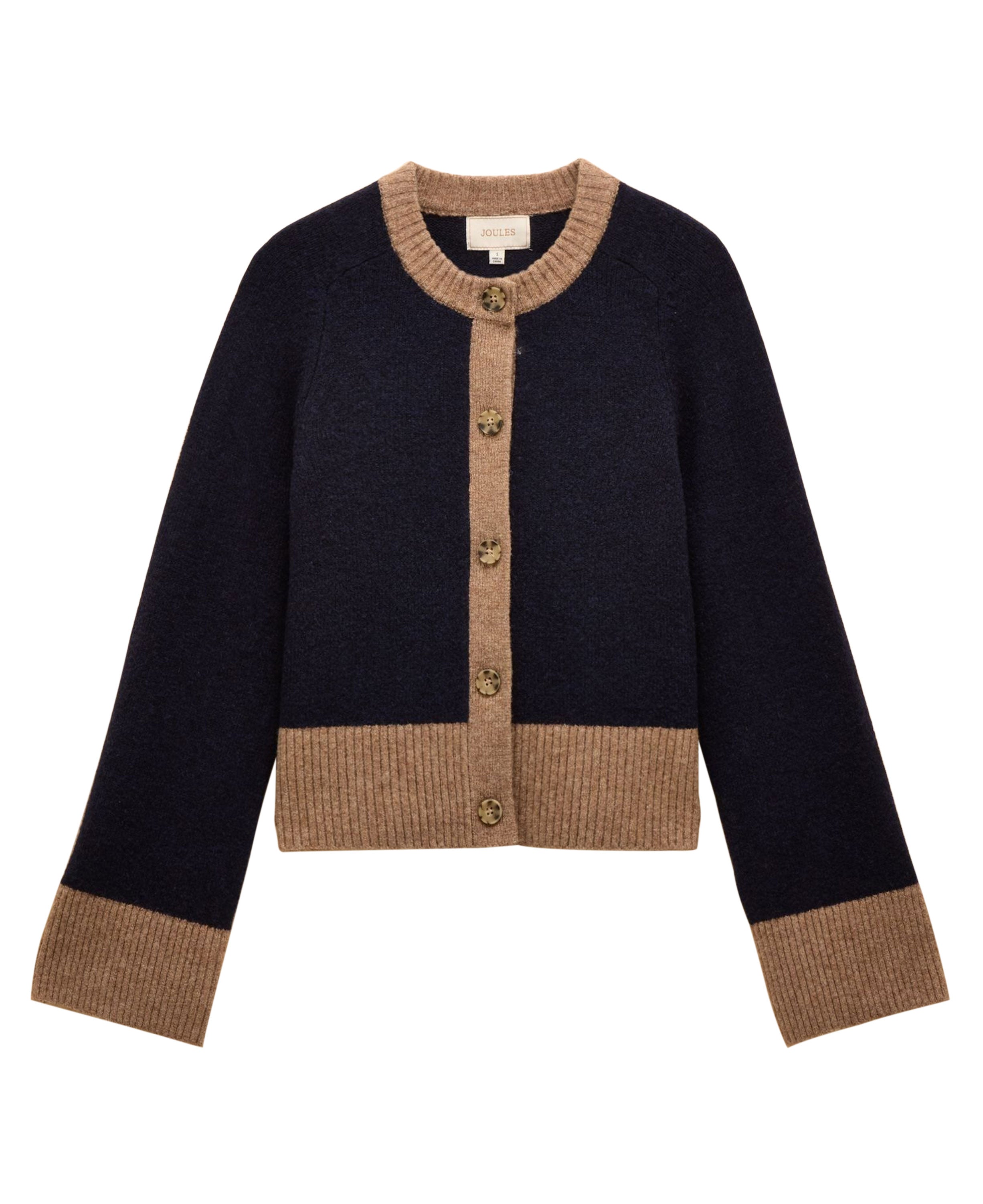 Nora Knitted Cardigan - Navy