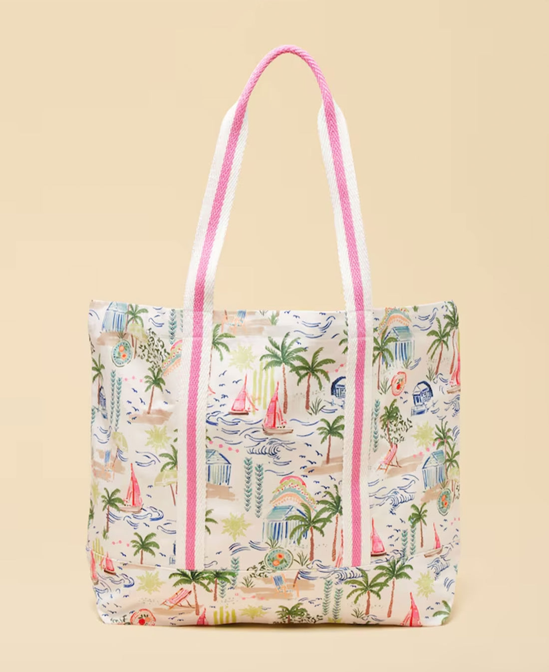 Promenade Bag - Palm Print