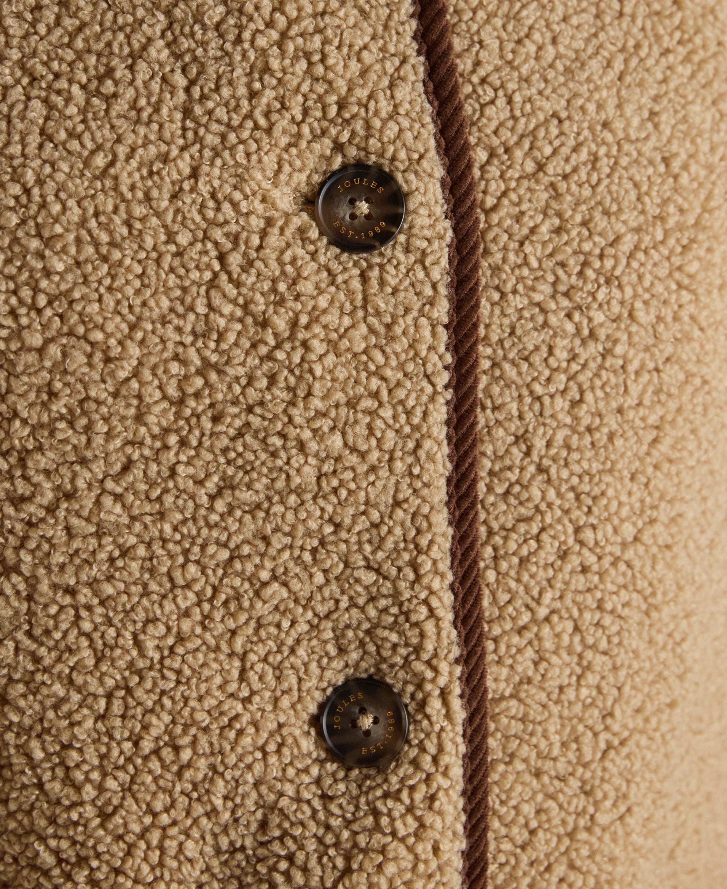 Sadie Longline Fleece Jacket - Neutral