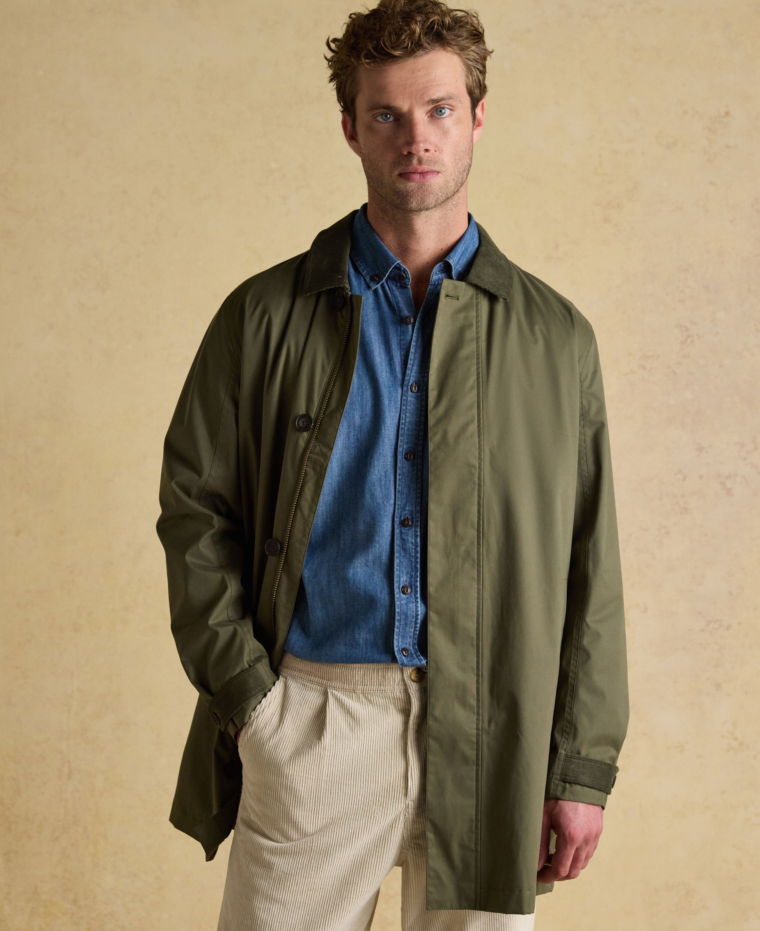 Sandford Waterproof Raincoat - Green