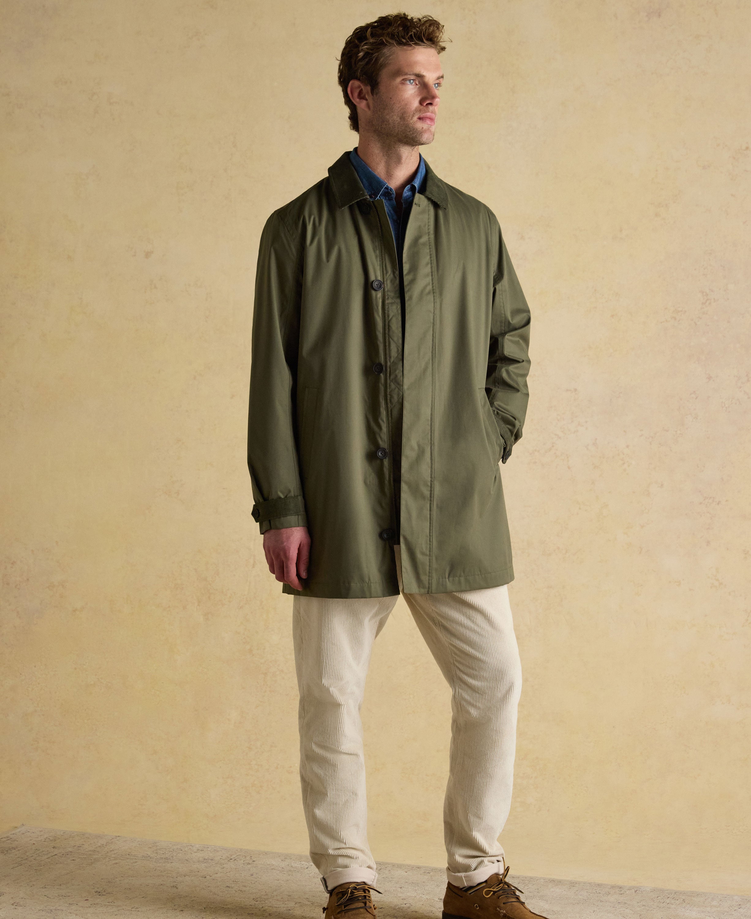 Sandford Waterproof Raincoat - Green