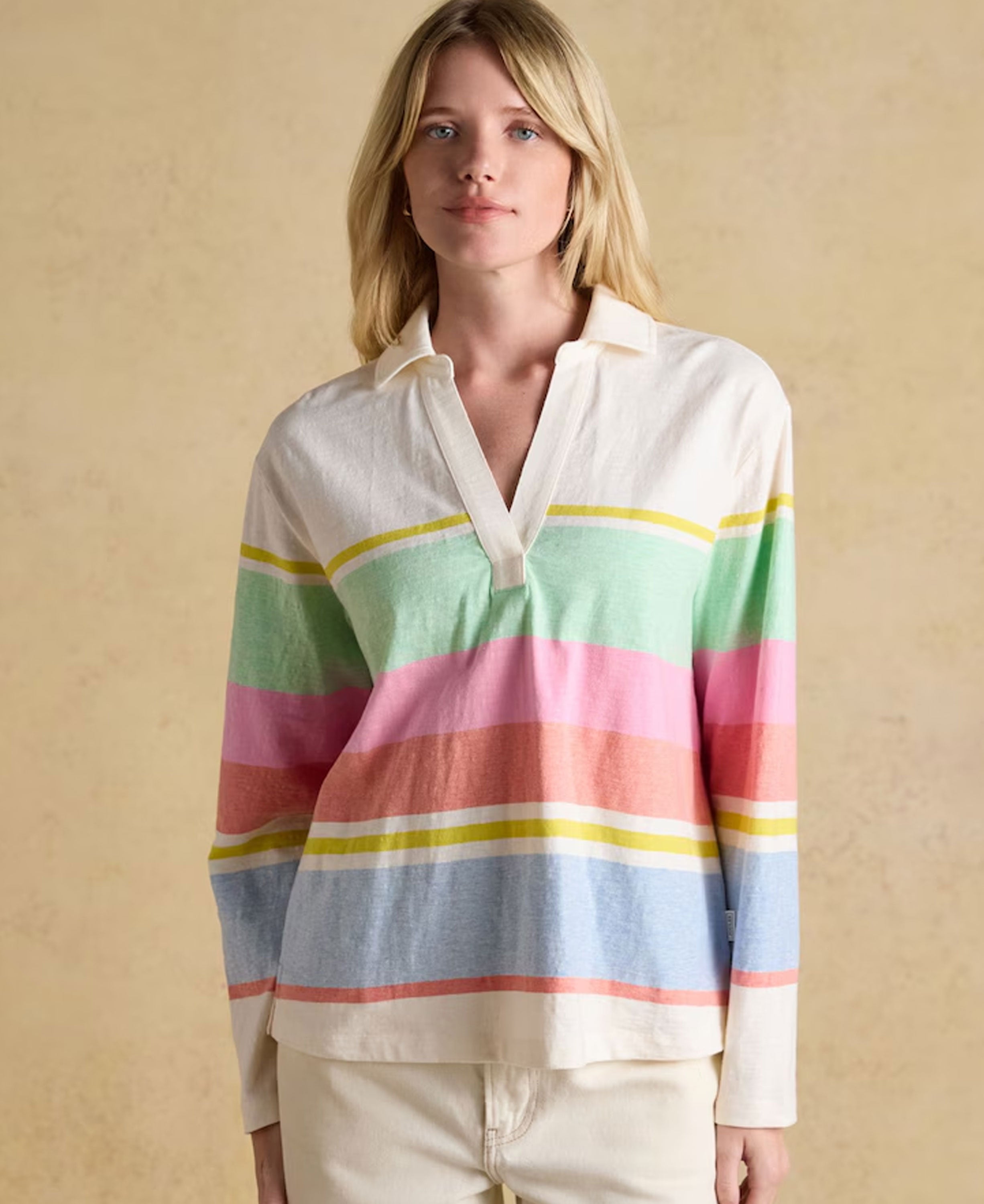 Tallie T-Shirt - Cream Multi