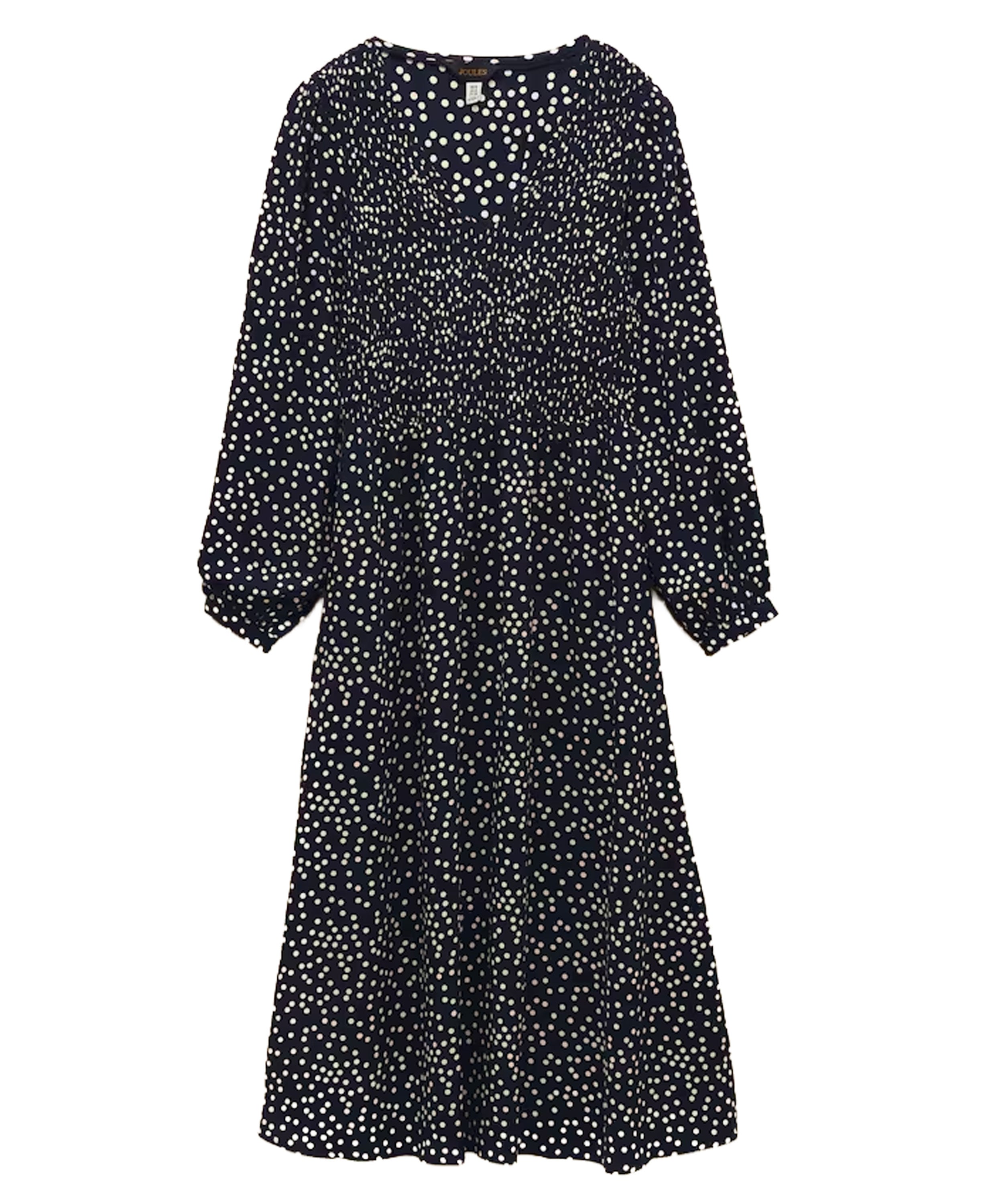 Lilliana Dress - Navy Spots