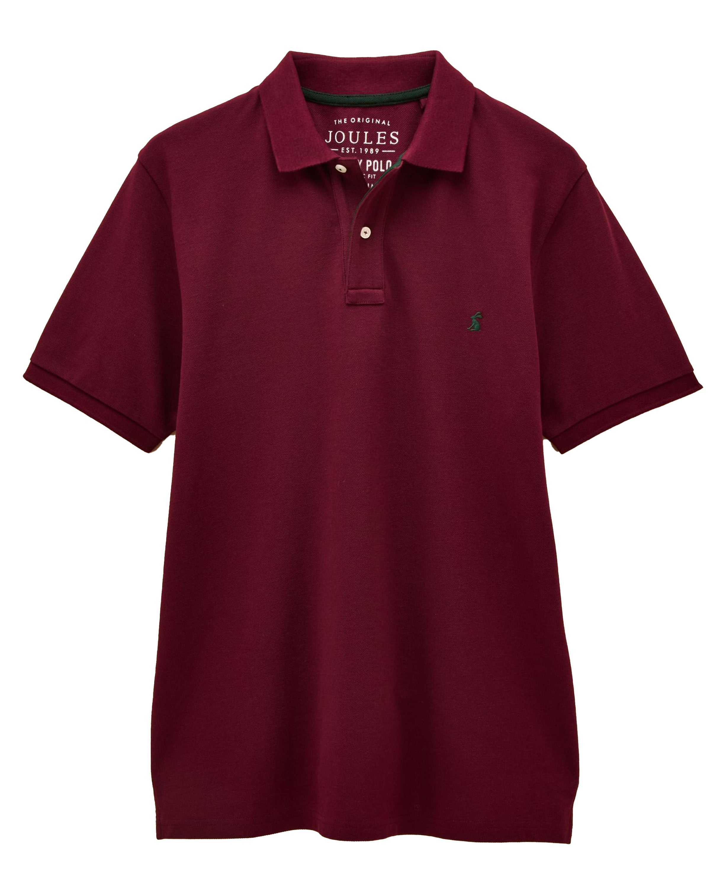 Woody Polo Shirt - Burgundy Red