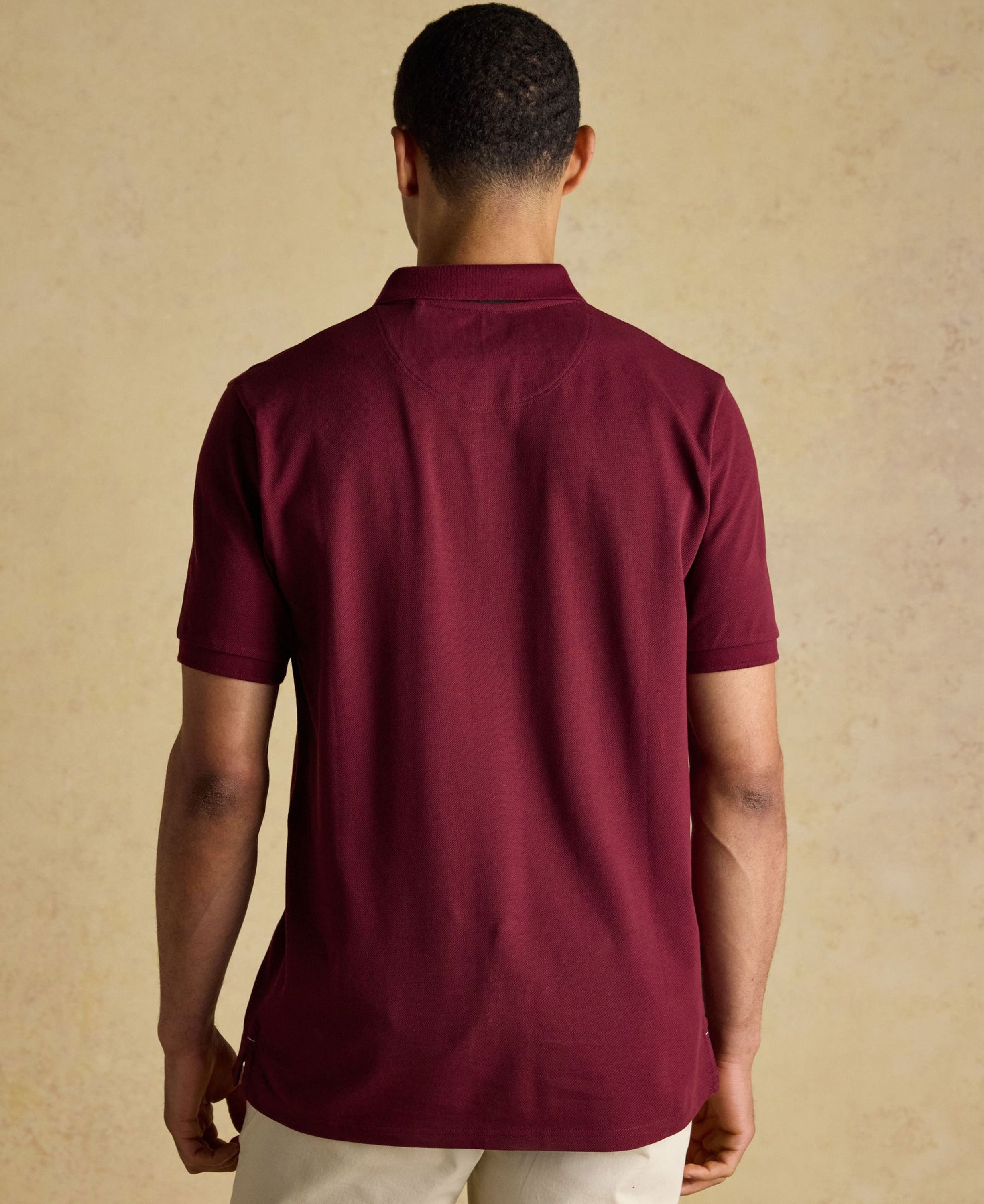 Woody Polo Shirt - Burgundy Red