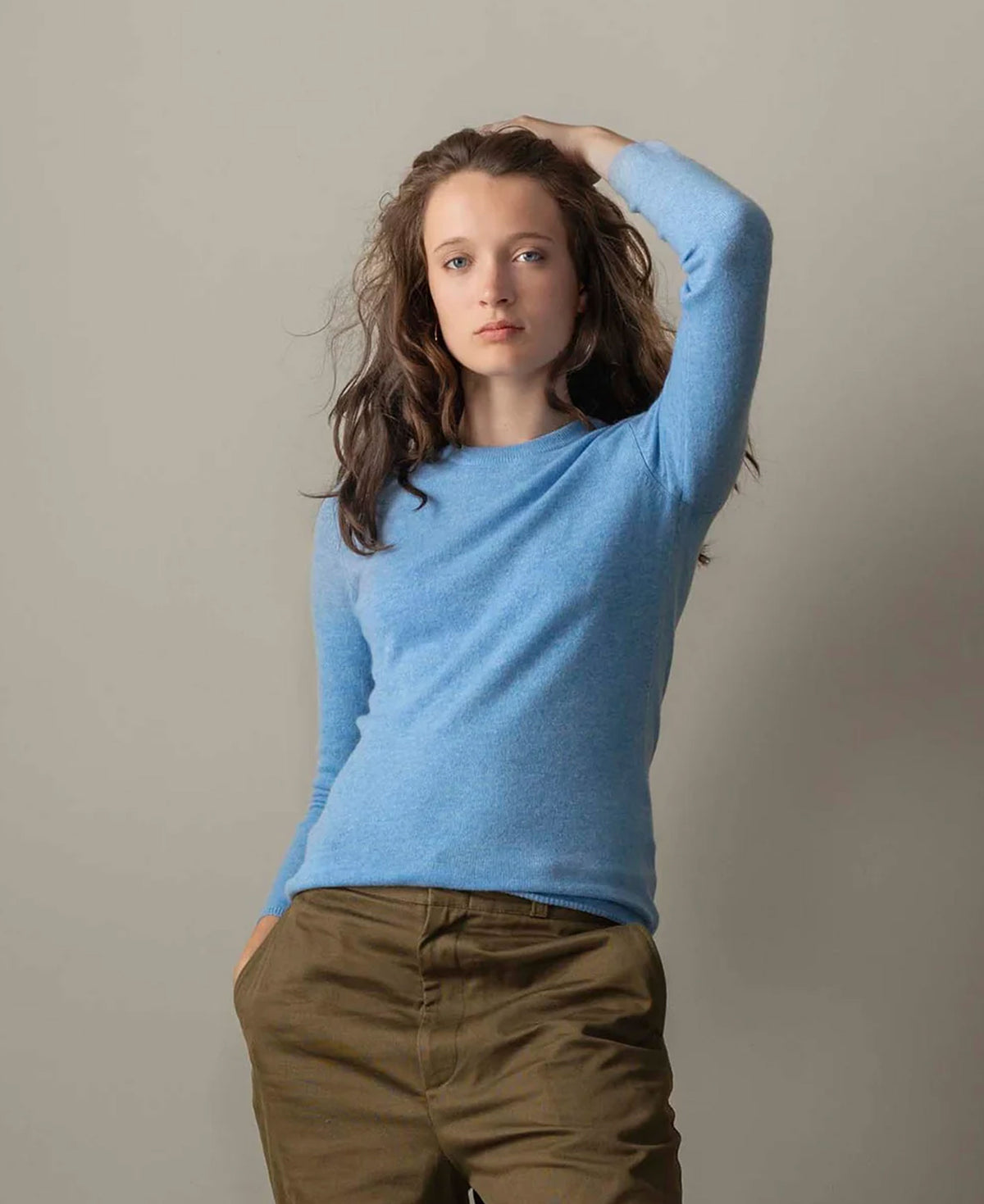 Classic Crew Neck - Glacier
