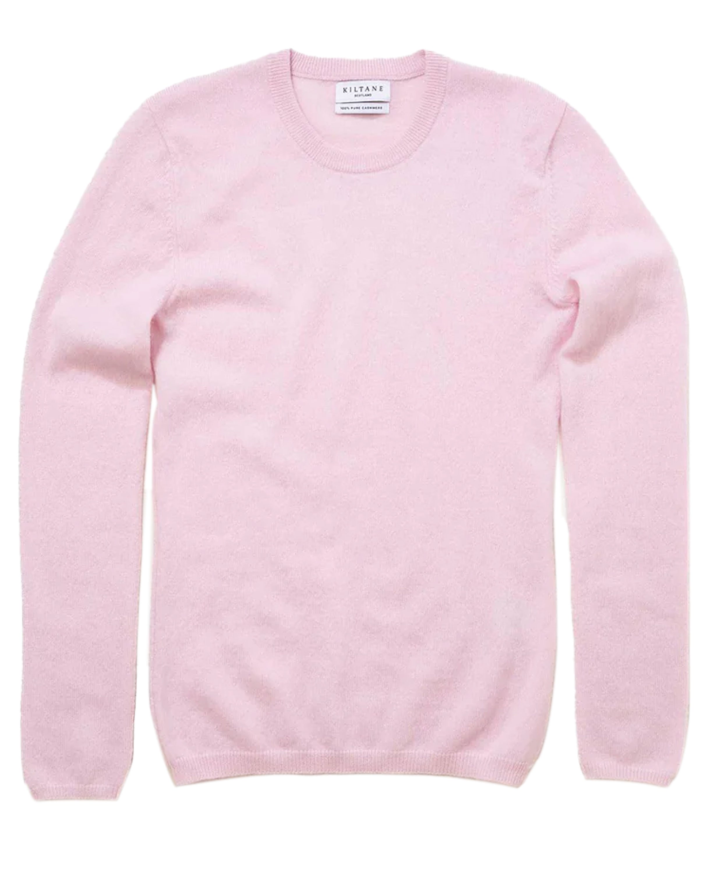 Cashmere Crew Neck Jumper - Pale Lilac