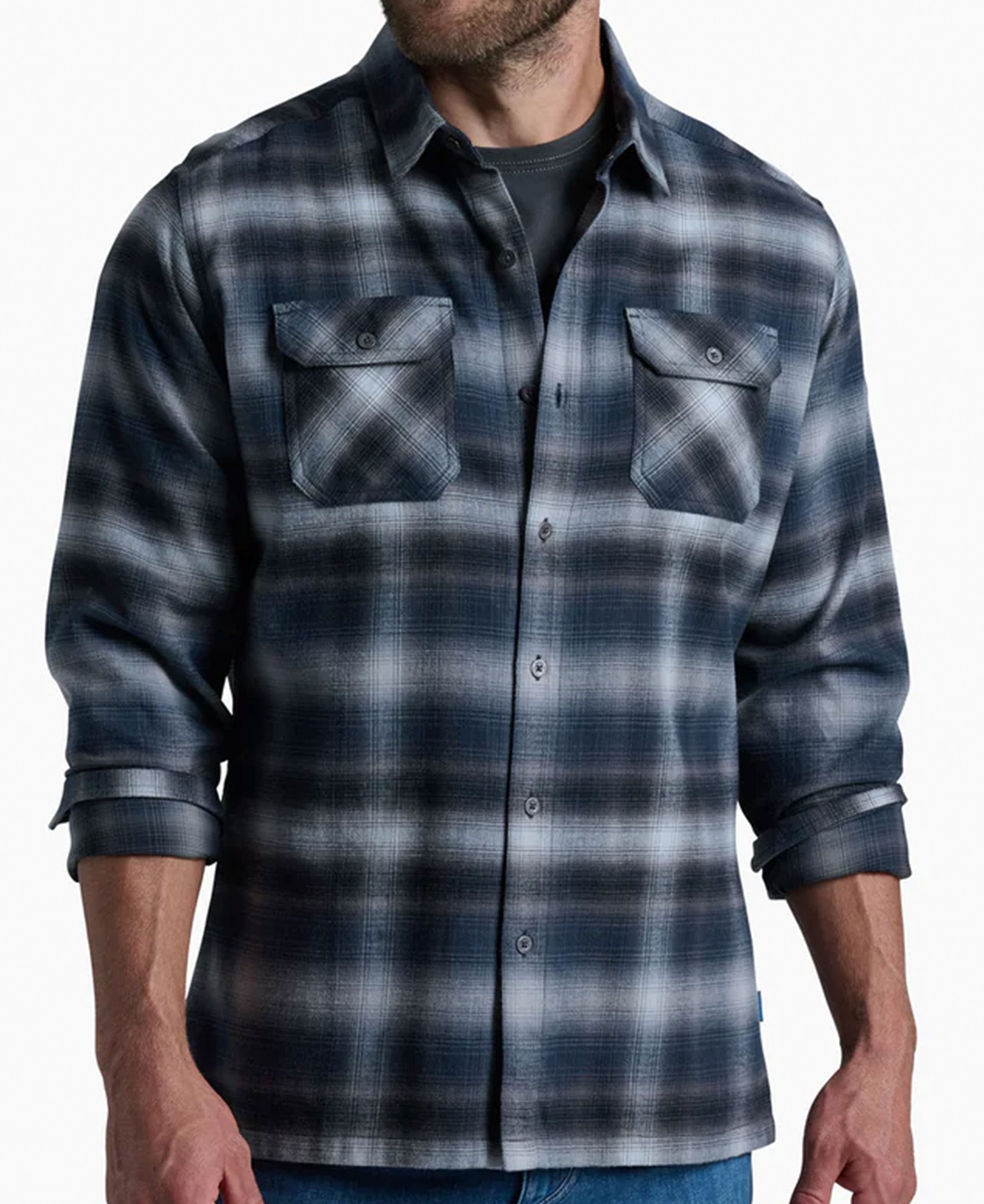 Dillingr Flannel Shirt - Iron Grey
