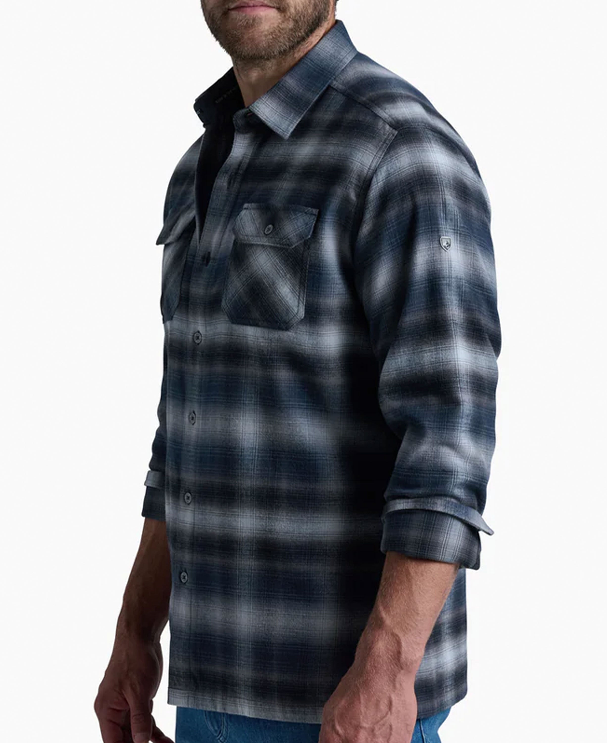 Dillingr Flannel Shirt - Iron Grey