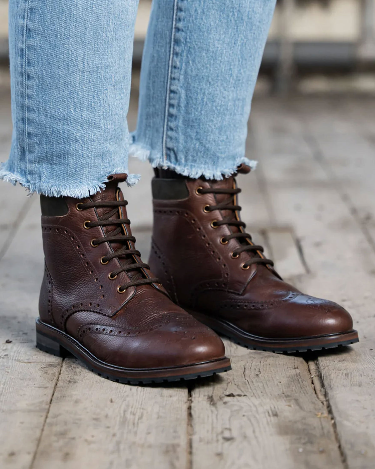 Chipping Boots - Chestnut / Khaki