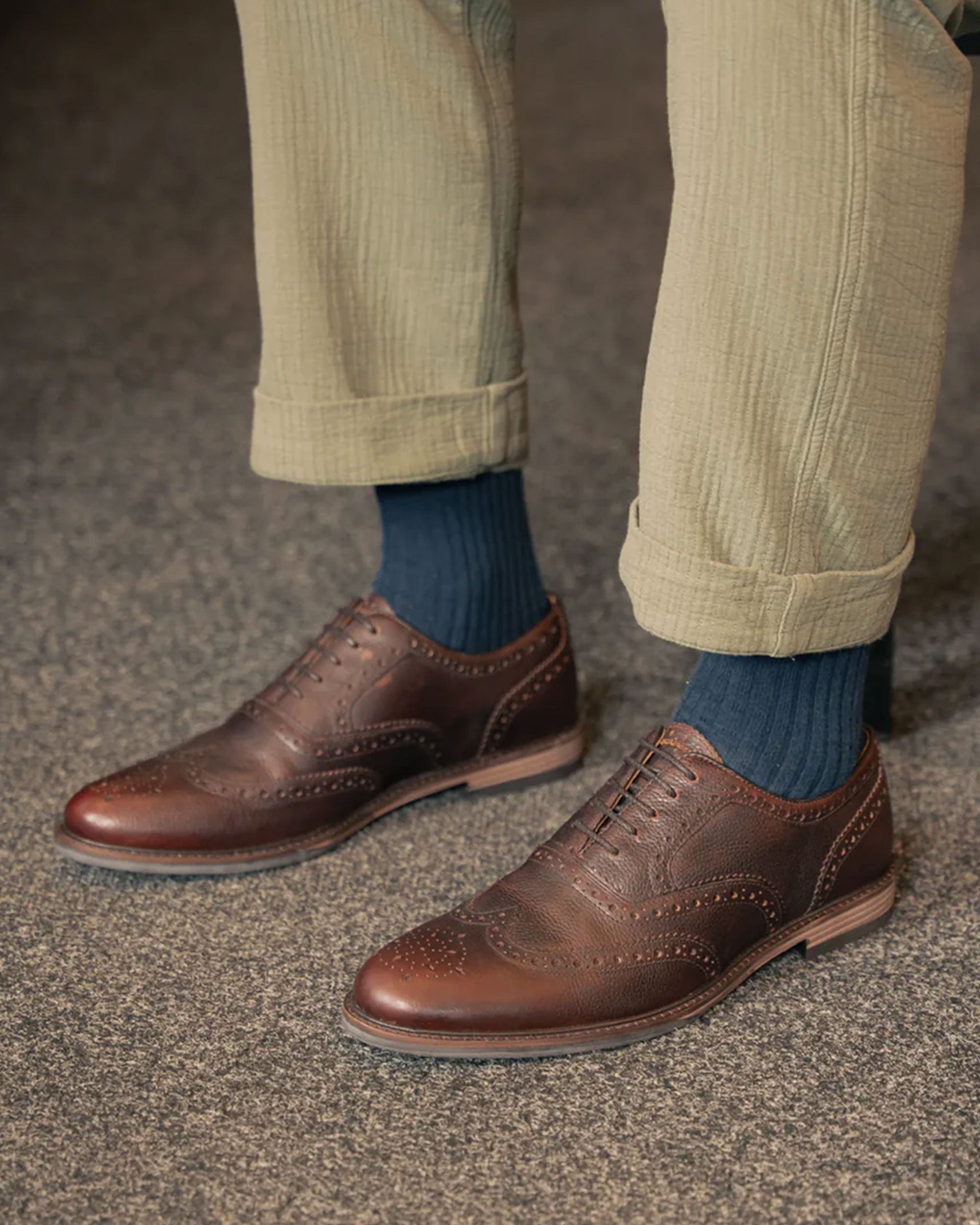 Shireburn Shoes - Chestnut Grained