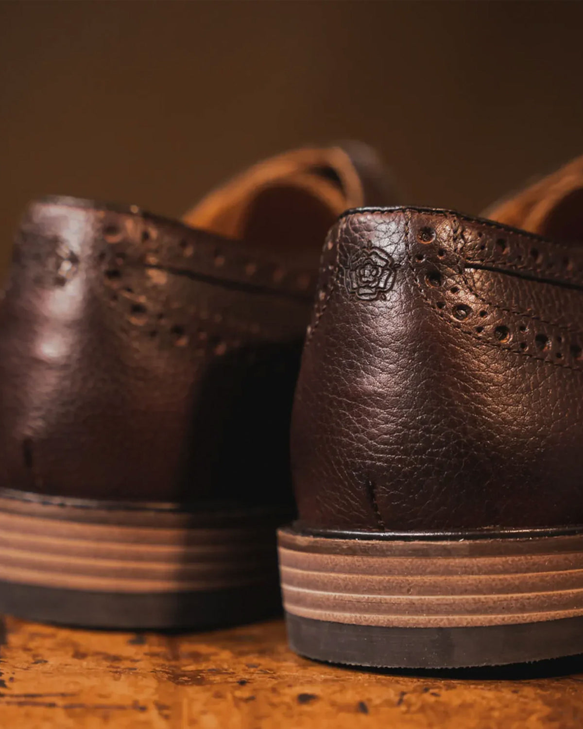 Shireburn Shoes - Chestnut Grained