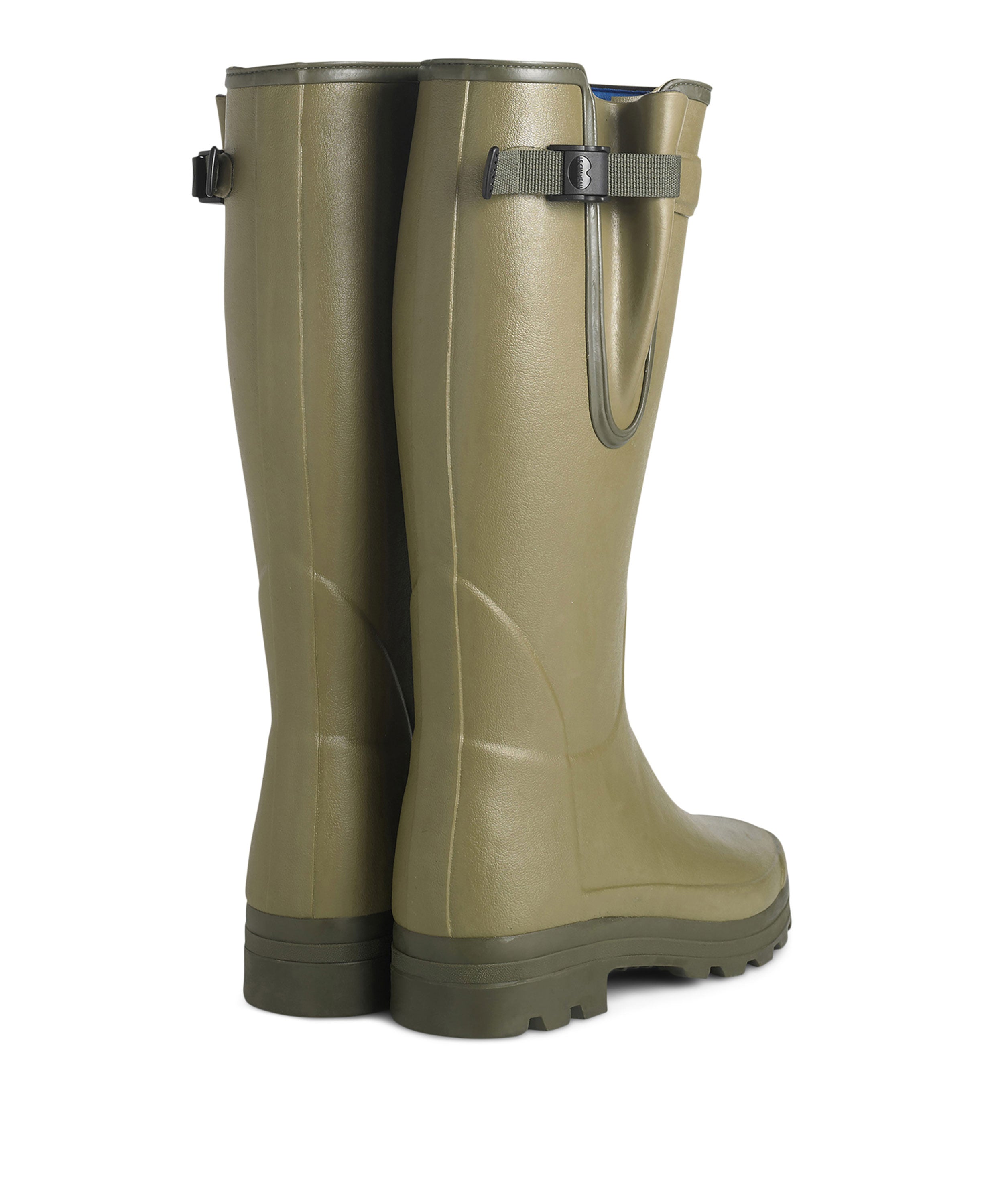 Vierzonord Neoprene Lined Wellington Boot - Vierzon Green