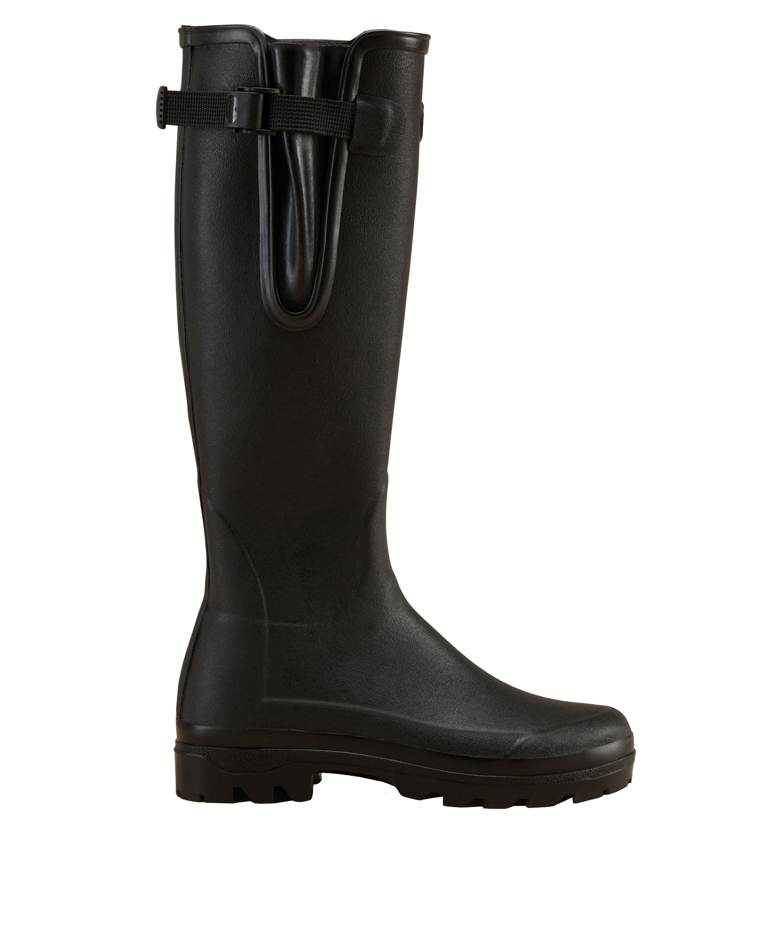 Vierzon Jersey Lined Wellington Boot - Noir