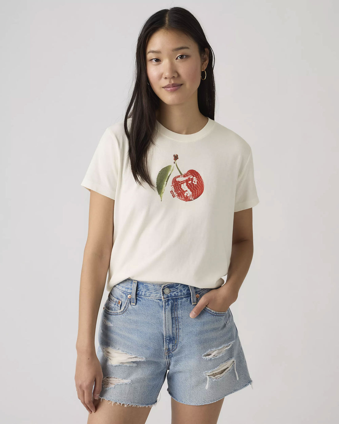 Graphic Favorite Tee - Disco Cherry Egret Graph