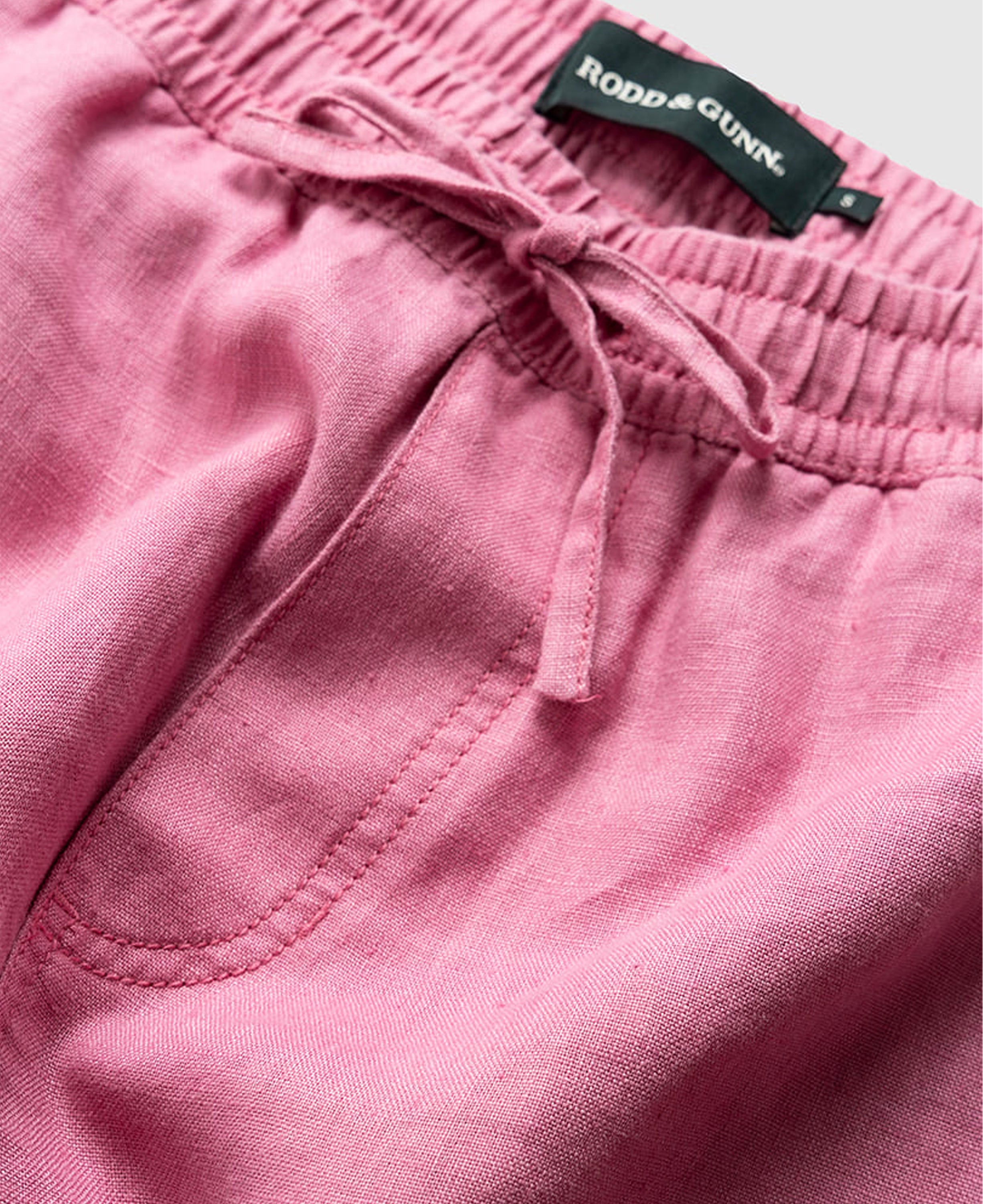Linen 9" Resort Short - Geranium