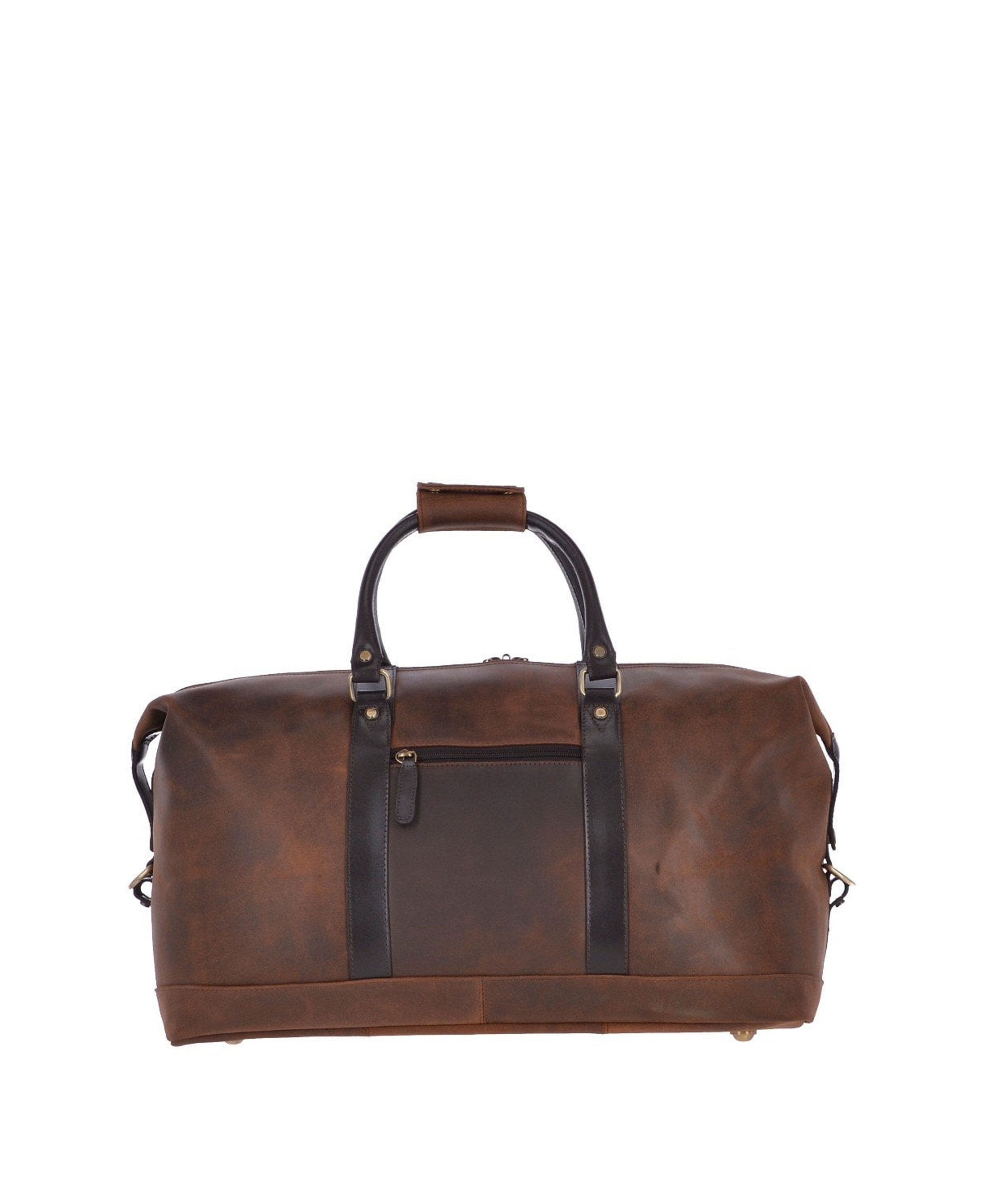 Oxford Marcus Weekend Holdall - Mud Brown