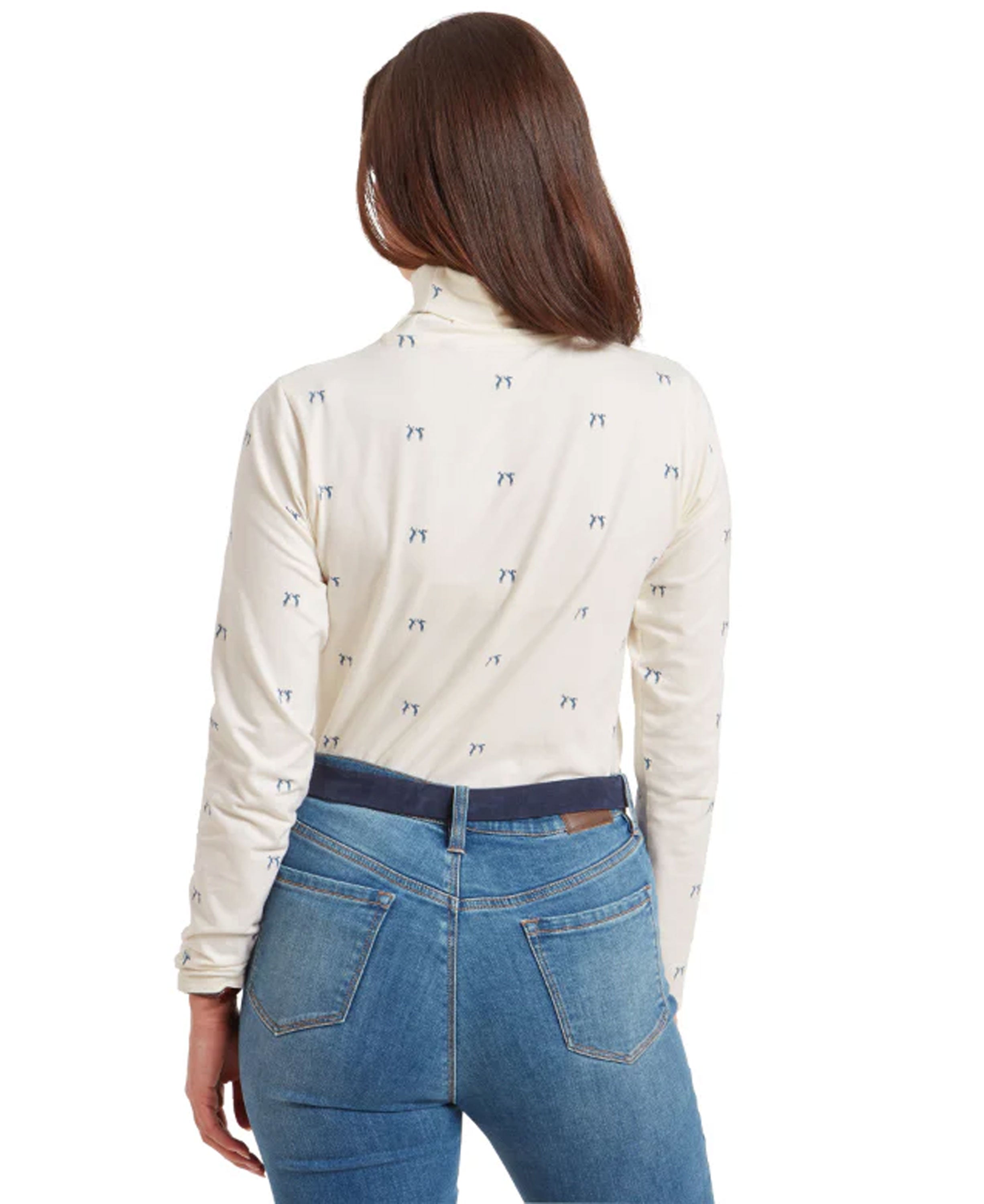 Malham Top - Vintage Navy Hare
