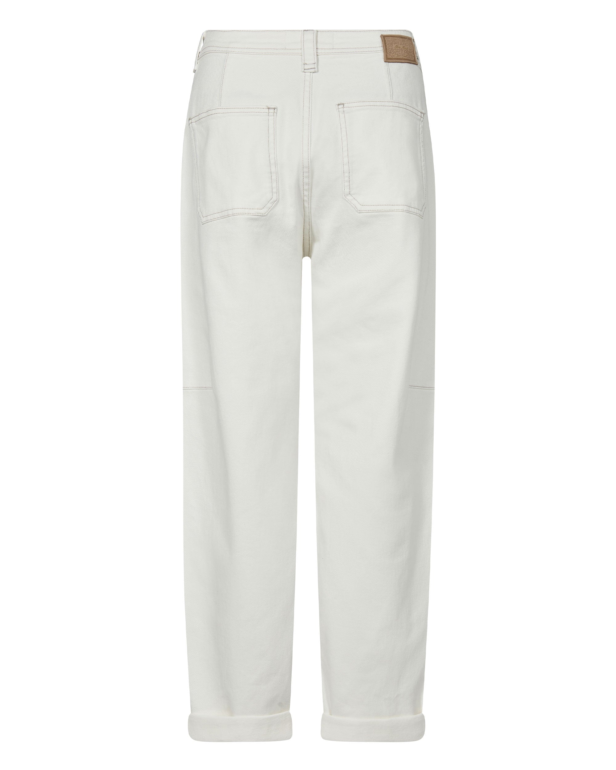 Aymen Melo Pant - White