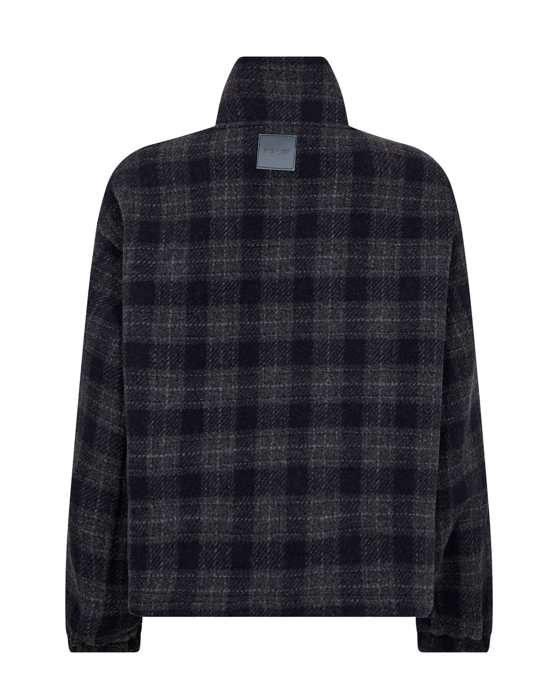 Camille Check Jacket - Salute Navy