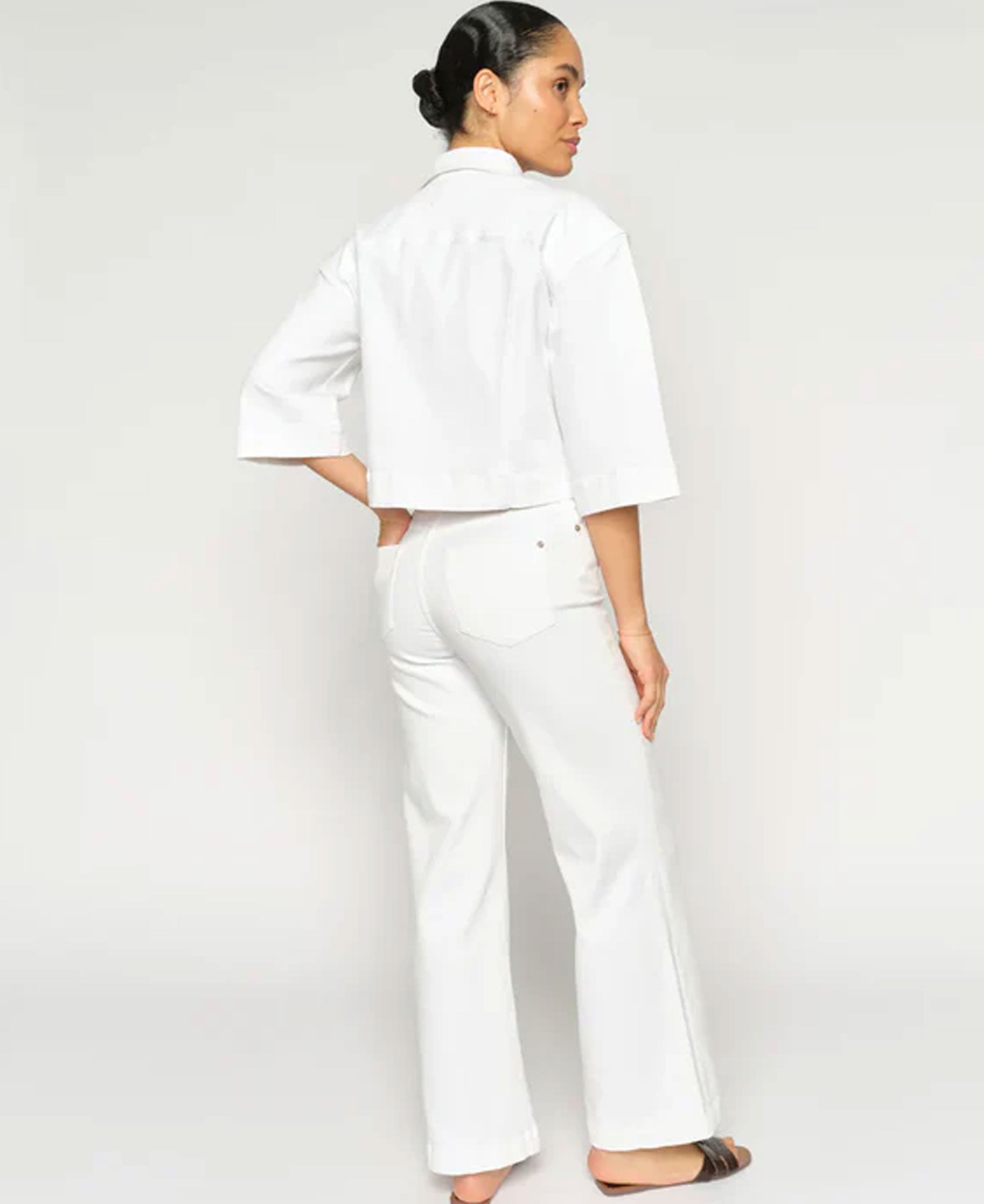 Dara Deluxe Jeans - Bright White