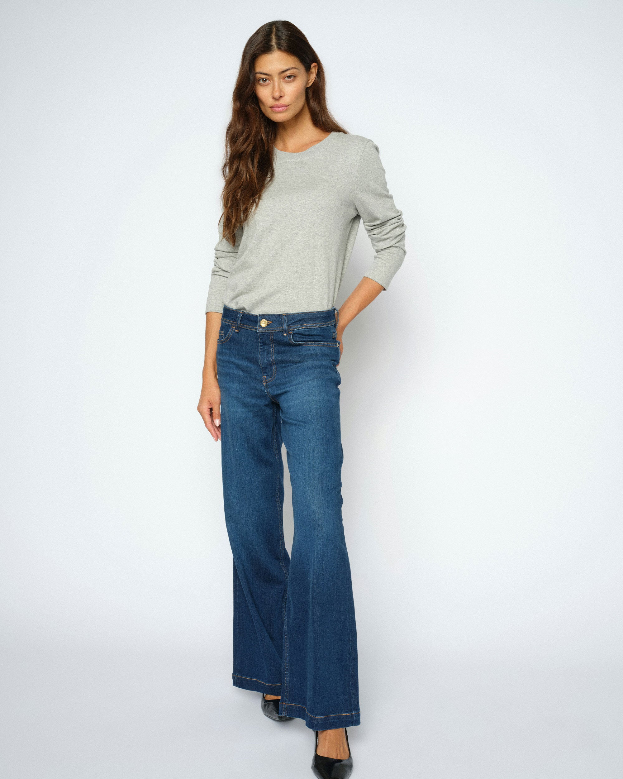 Dara Deluxe Jeans - Blue