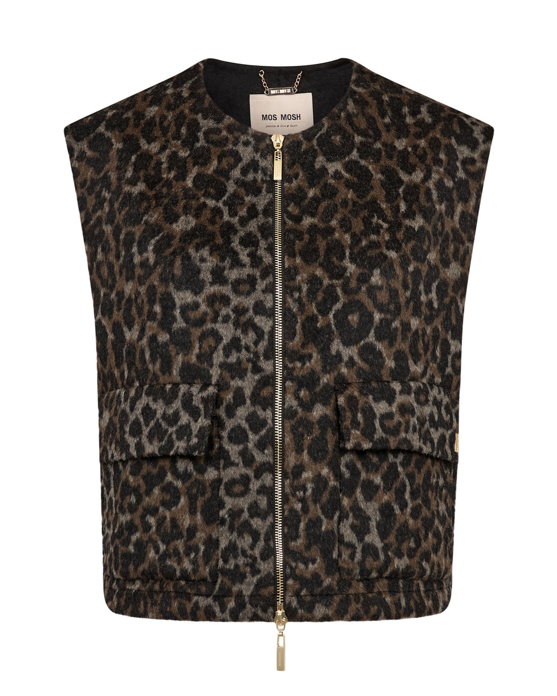 Elise Leo Vest - Black