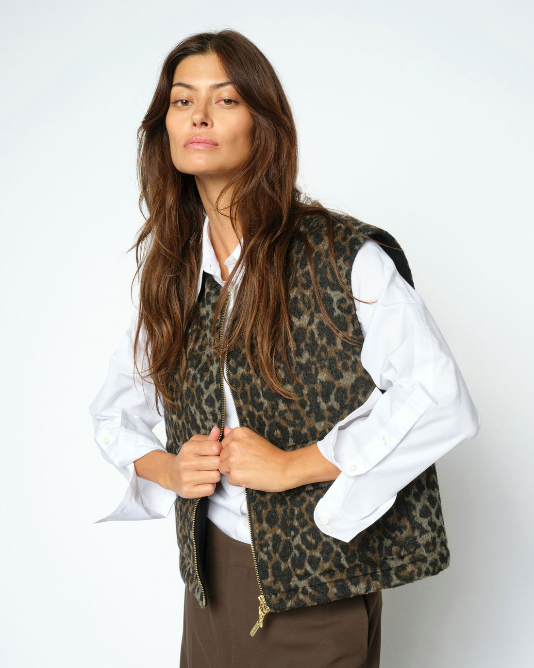 Elise Leo Vest - Black