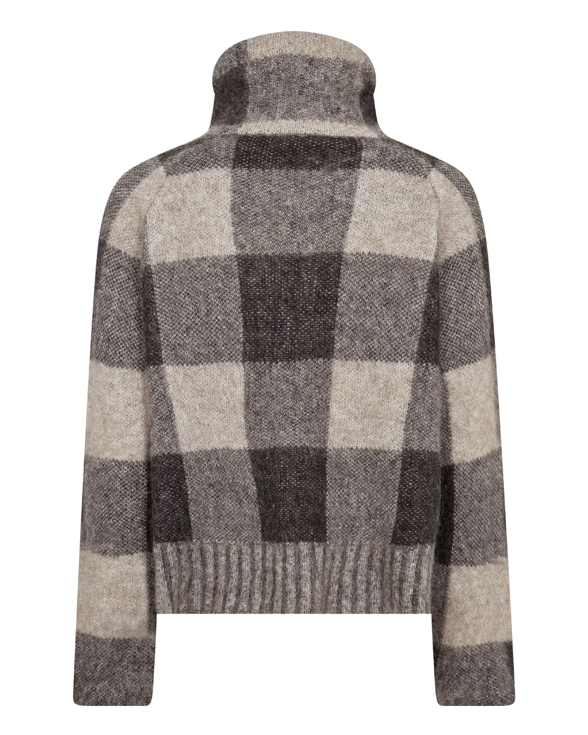 Maija Check Knit - Black
