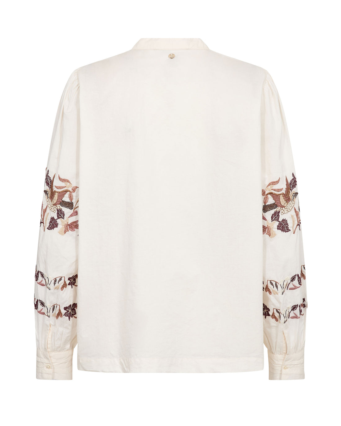 Notto Embroidered Shirt - Ecru