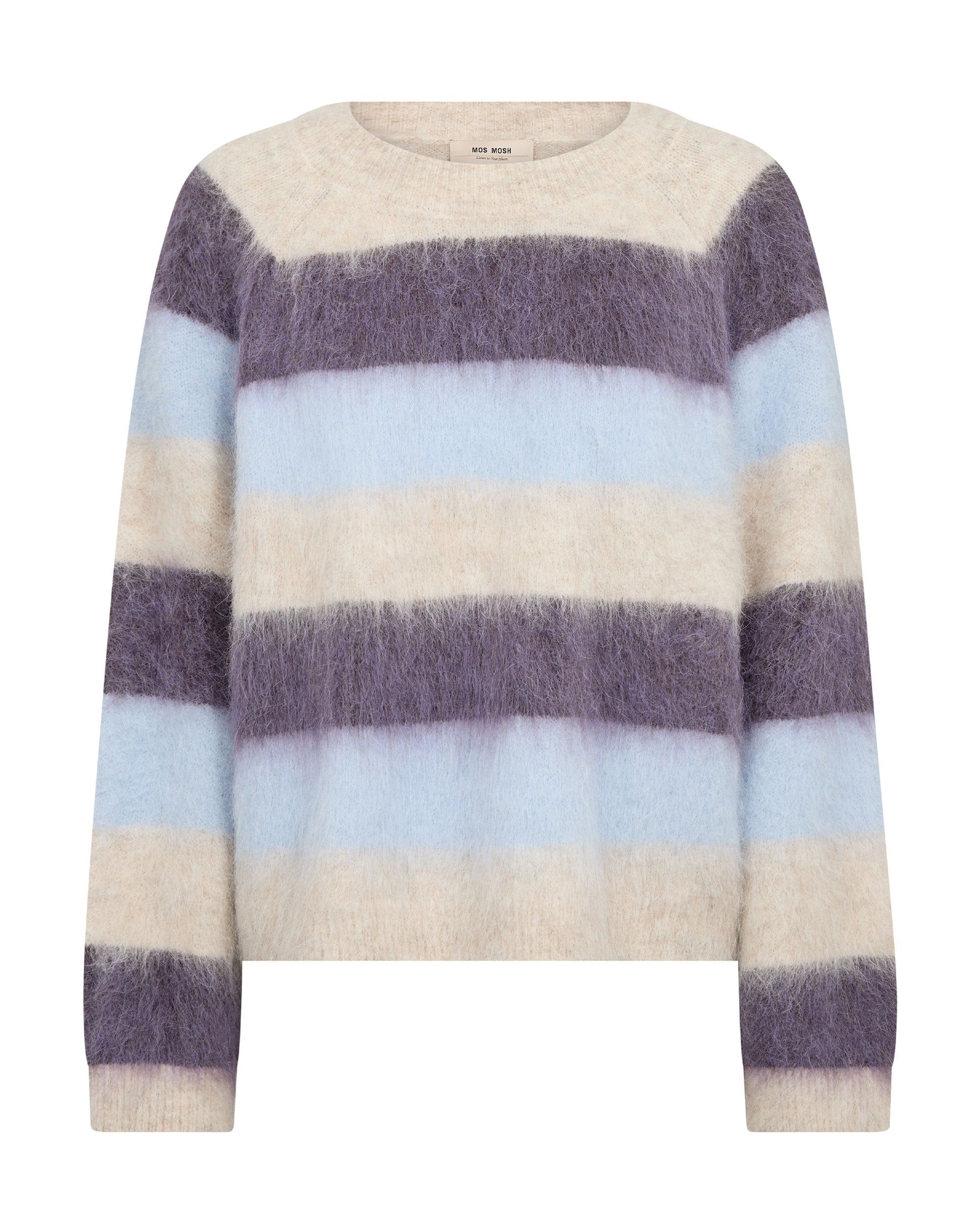 Suvi Stripe Knit - Sweet Grape