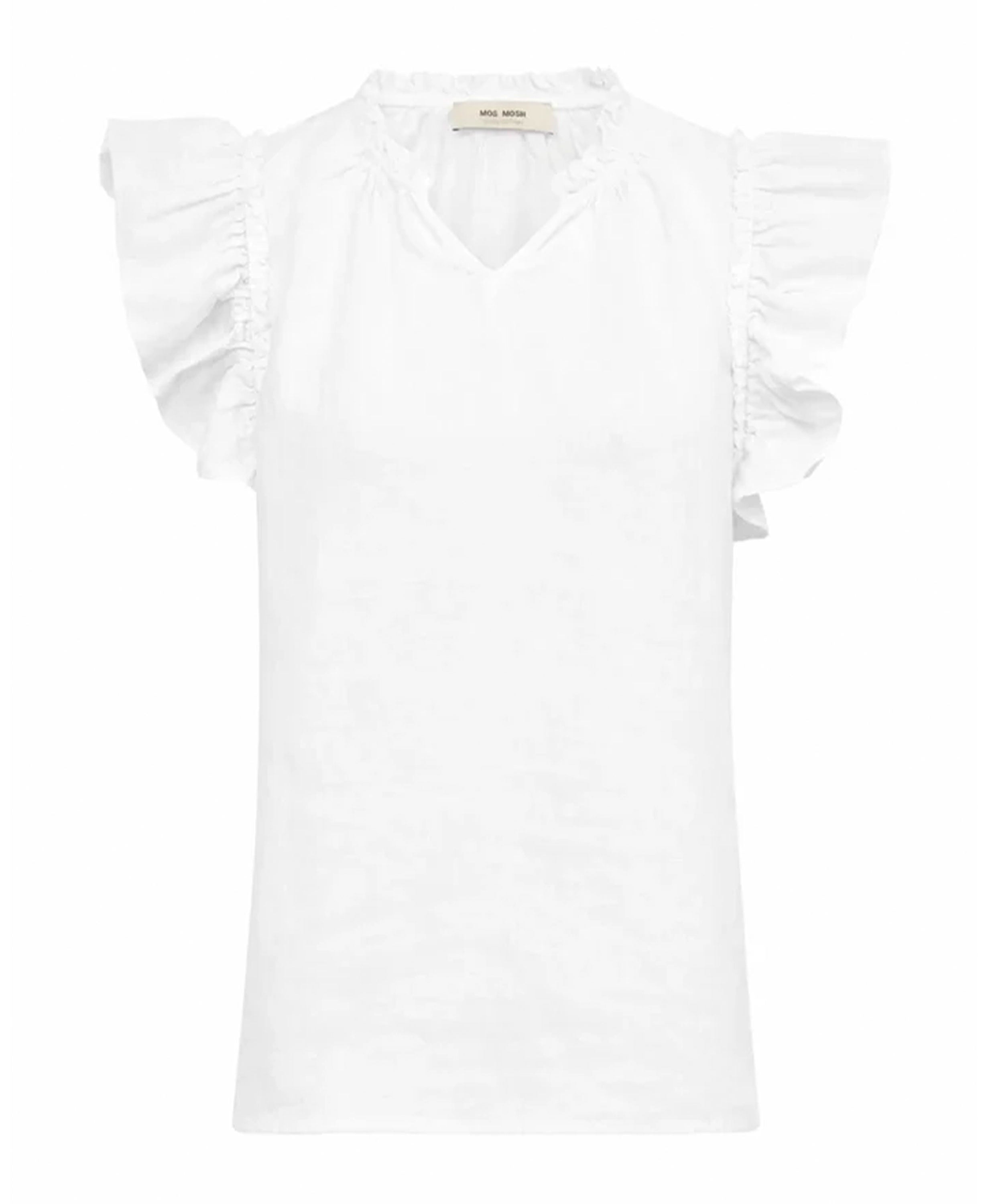 Tea Linen Blouse - White