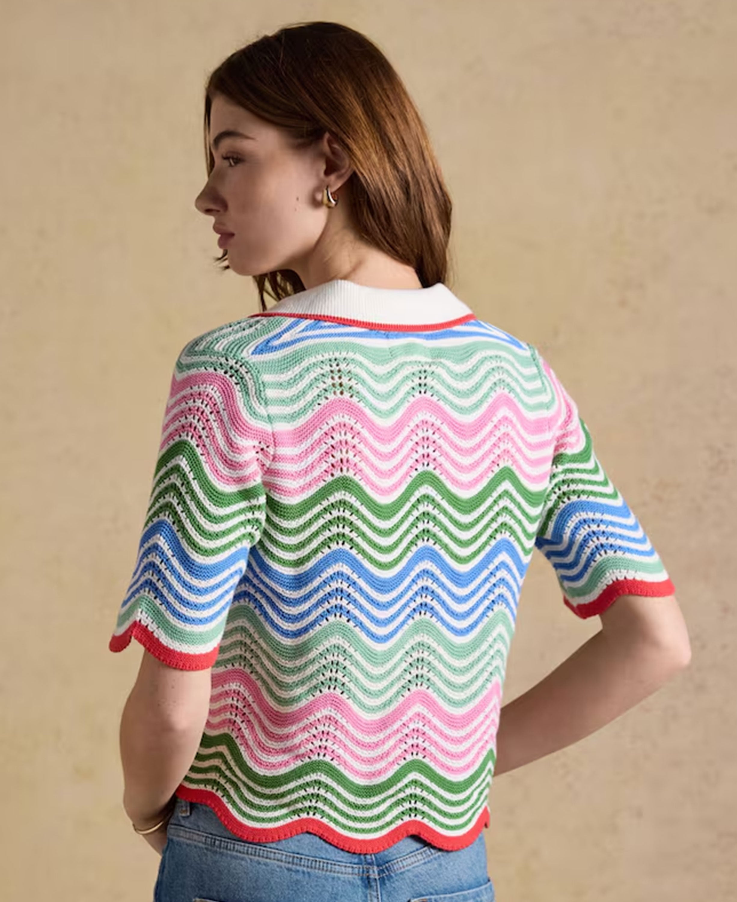 Sandy Knit S/S Jumper - Multi